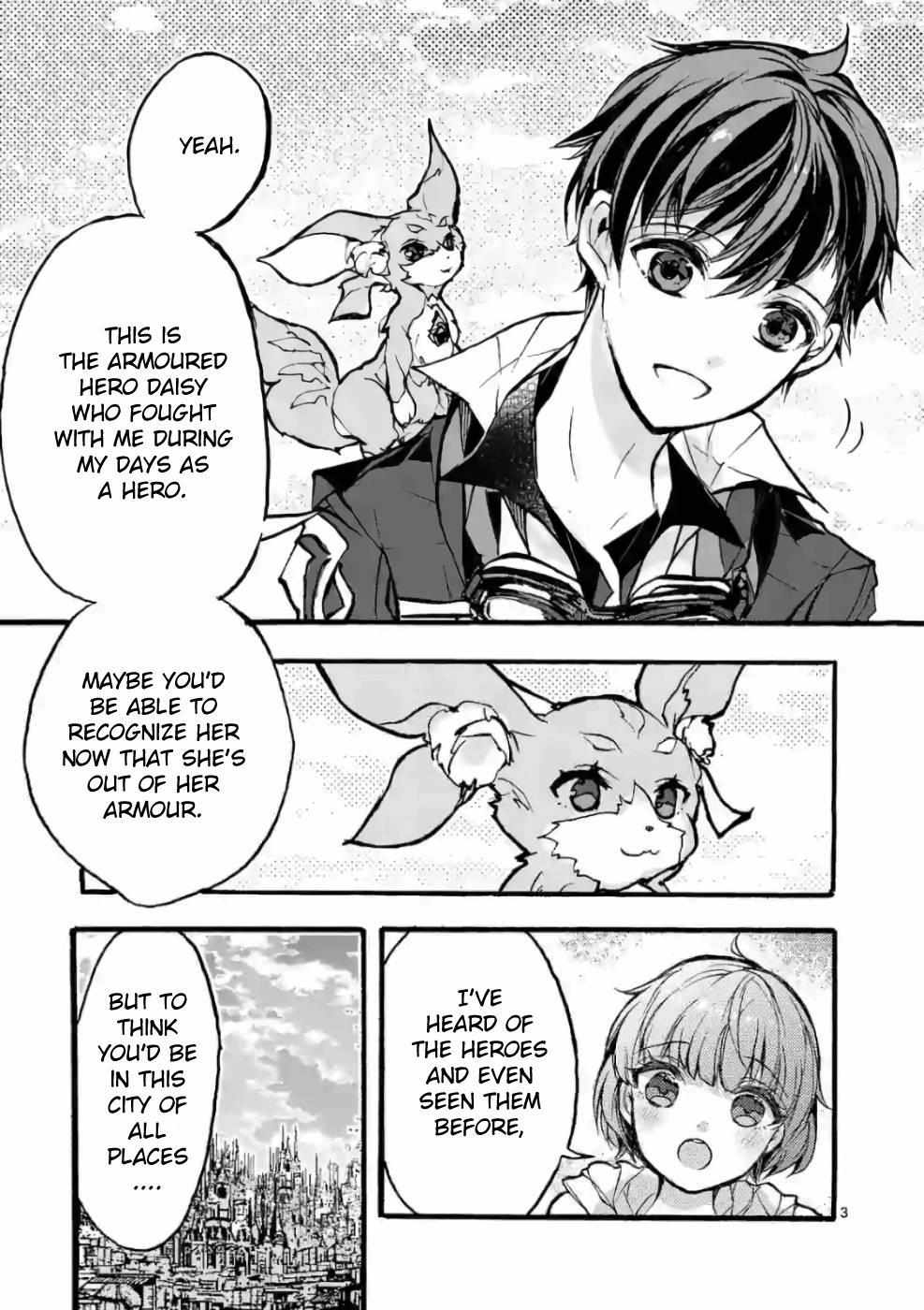 Saikyo Shoku  Kara Shokyu Shoku  Ni Nattano Ni, Naze Ka Yushatachi Kara Tayoraretemasu Chapter 28 page 3 - 