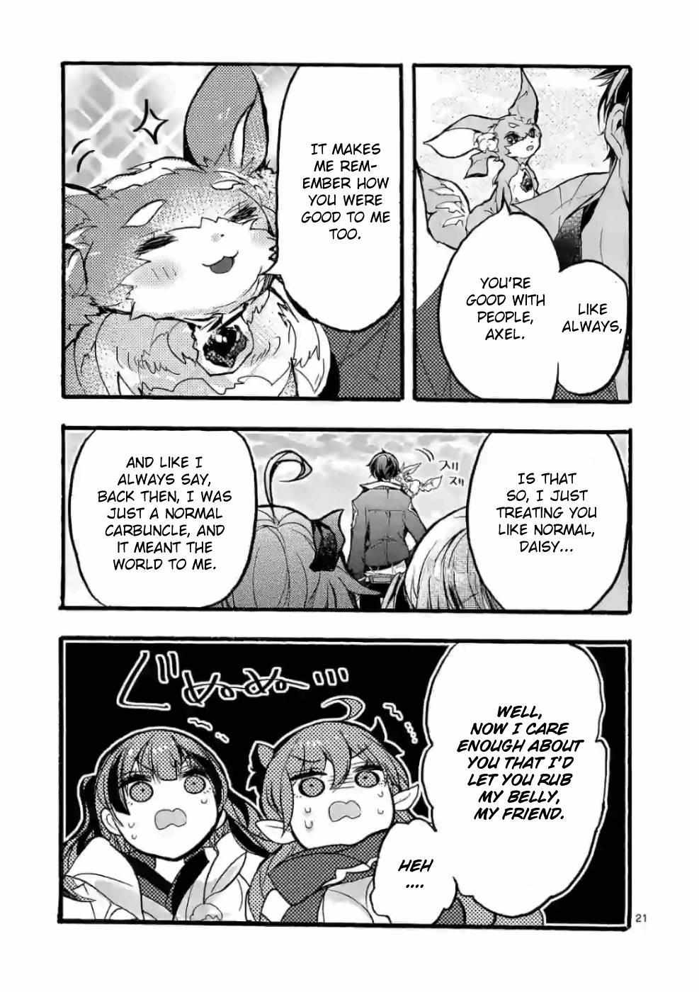 Saikyo Shoku  Kara Shokyu Shoku  Ni Nattano Ni, Naze Ka Yushatachi Kara Tayoraretemasu Chapter 28 page 21 - 
