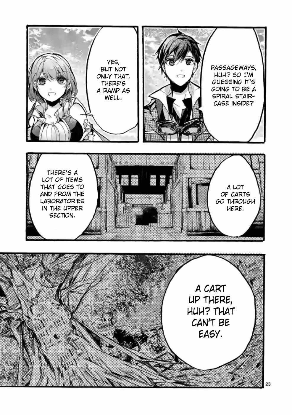 Saikyo Shoku  Kara Shokyu Shoku  Ni Nattano Ni, Naze Ka Yushatachi Kara Tayoraretemasu Chapter 28 page 23 - 