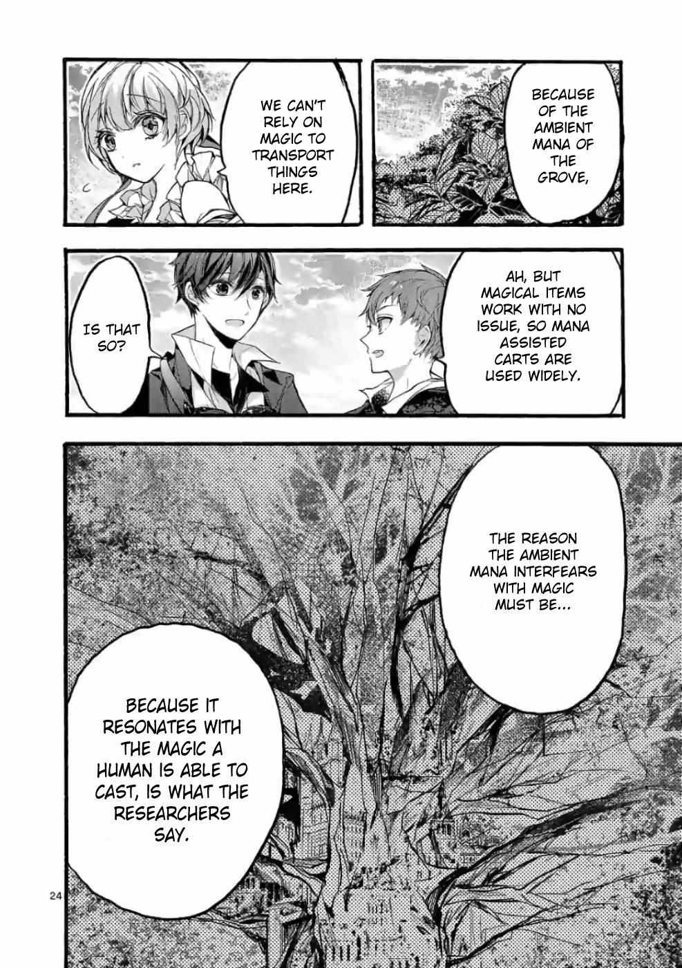 Saikyo Shoku  Kara Shokyu Shoku  Ni Nattano Ni, Naze Ka Yushatachi Kara Tayoraretemasu Chapter 28 page 24 - 