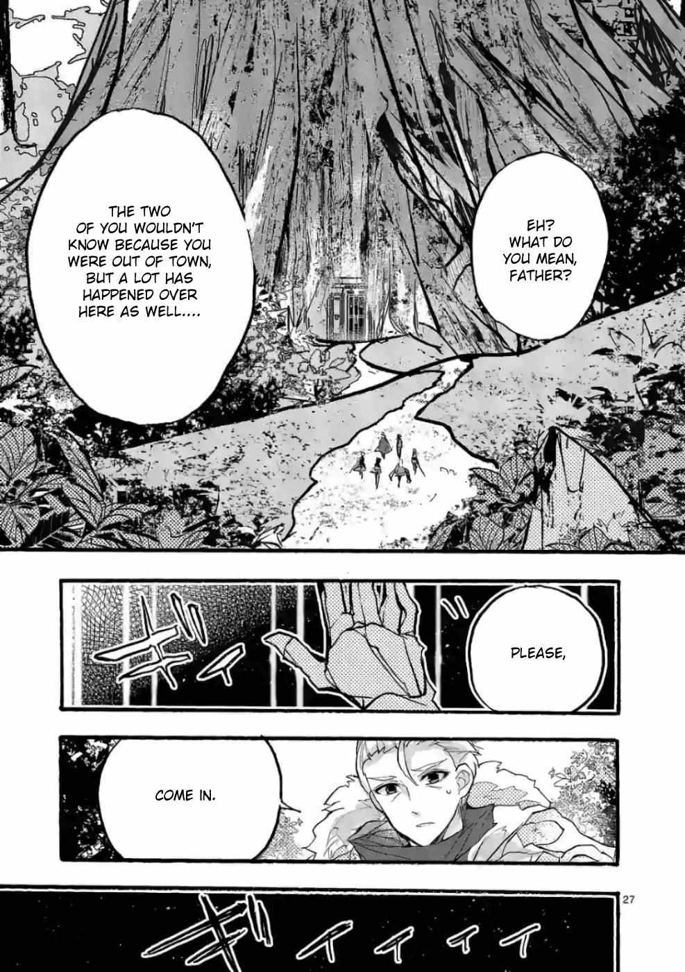 Saikyo Shoku  Kara Shokyu Shoku  Ni Nattano Ni, Naze Ka Yushatachi Kara Tayoraretemasu Chapter 28 page 27 - 