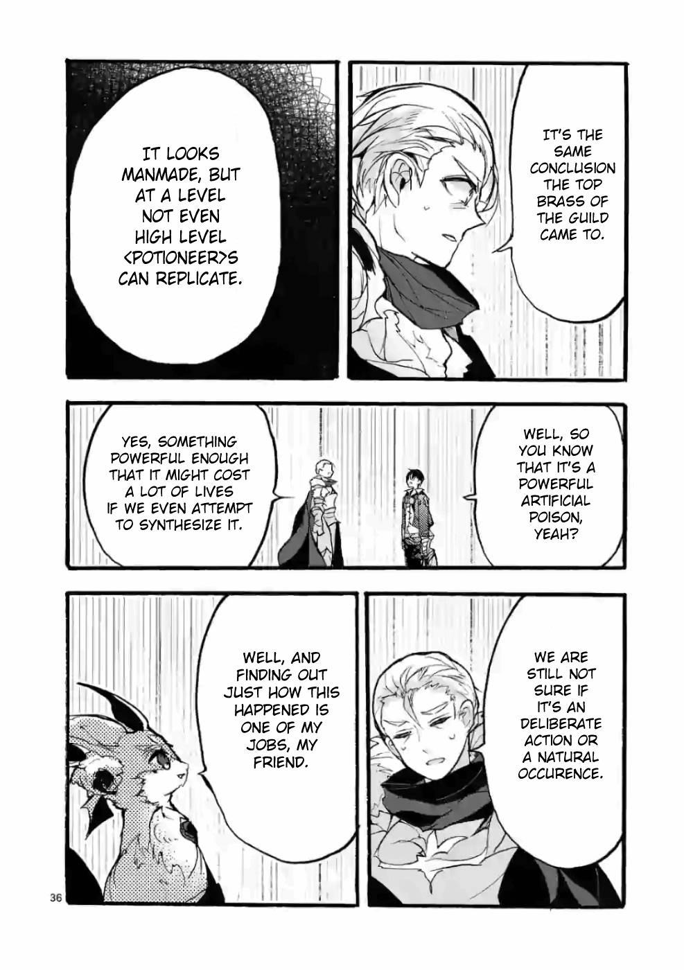 Saikyo Shoku  Kara Shokyu Shoku  Ni Nattano Ni, Naze Ka Yushatachi Kara Tayoraretemasu Chapter 28 page 36 - 