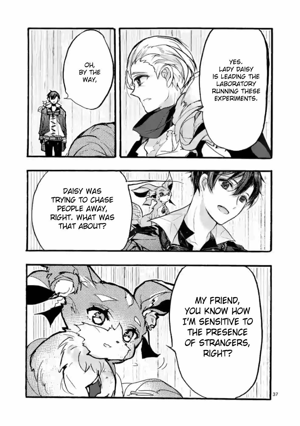 Saikyo Shoku  Kara Shokyu Shoku  Ni Nattano Ni, Naze Ka Yushatachi Kara Tayoraretemasu Chapter 28 page 37 - 