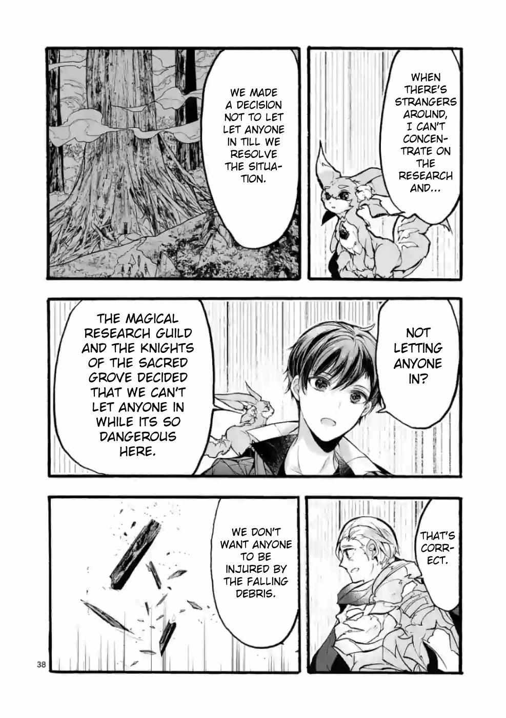 Saikyo Shoku  Kara Shokyu Shoku  Ni Nattano Ni, Naze Ka Yushatachi Kara Tayoraretemasu Chapter 28 page 38 - 