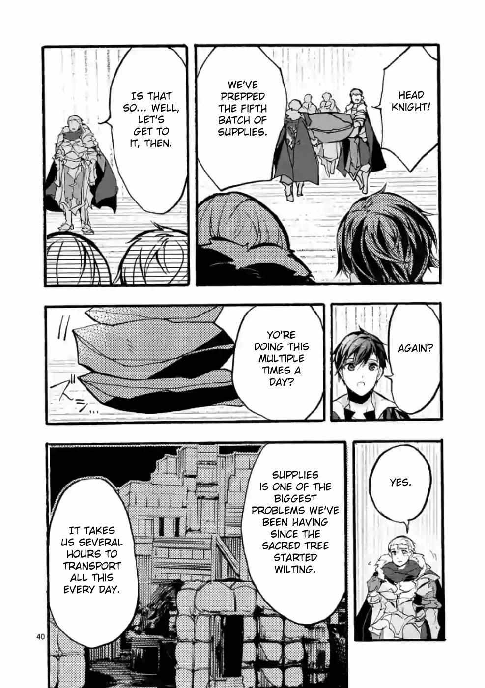 Saikyo Shoku  Kara Shokyu Shoku  Ni Nattano Ni, Naze Ka Yushatachi Kara Tayoraretemasu Chapter 28 page 40 - 