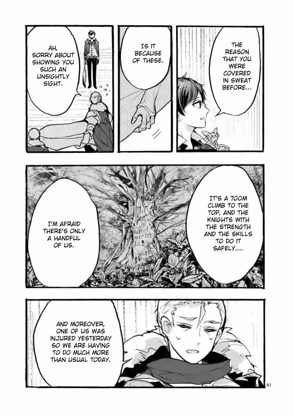 Saikyo Shoku  Kara Shokyu Shoku  Ni Nattano Ni, Naze Ka Yushatachi Kara Tayoraretemasu Chapter 28 page 41 - 