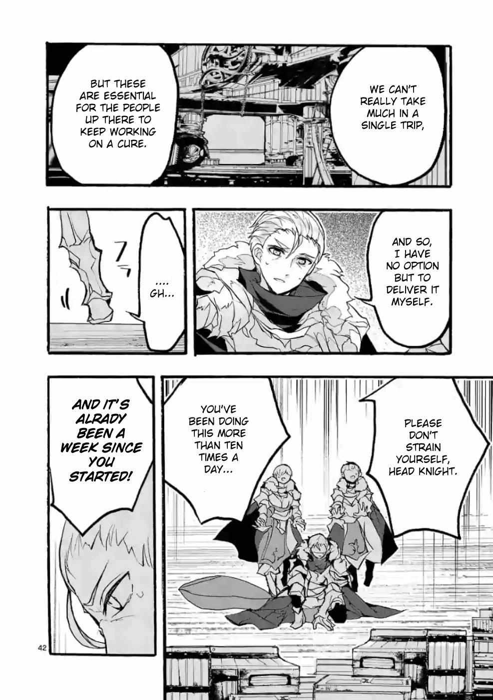 Saikyo Shoku  Kara Shokyu Shoku  Ni Nattano Ni, Naze Ka Yushatachi Kara Tayoraretemasu Chapter 28 page 42 - 