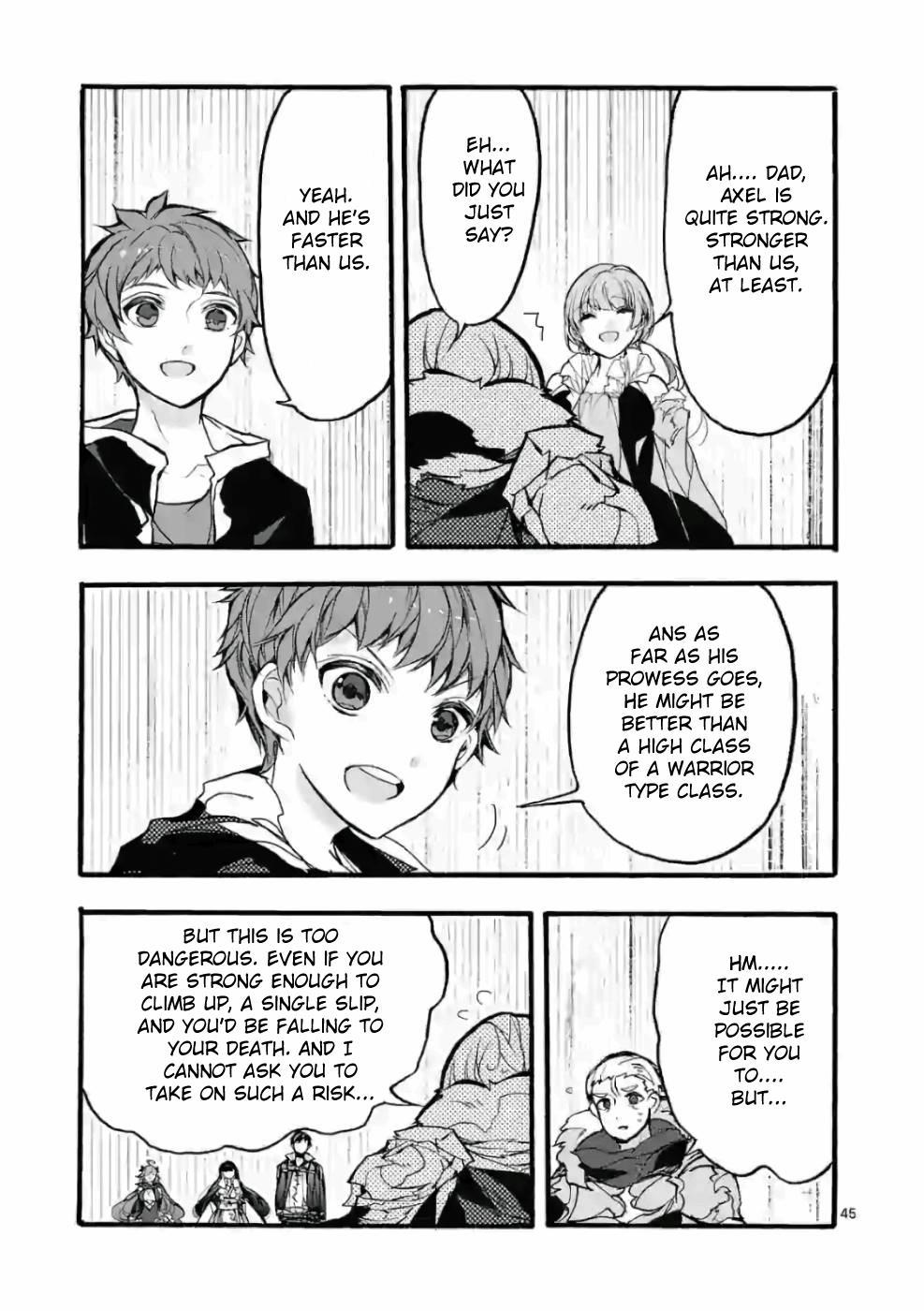 Saikyo Shoku  Kara Shokyu Shoku  Ni Nattano Ni, Naze Ka Yushatachi Kara Tayoraretemasu Chapter 28 page 45 - 