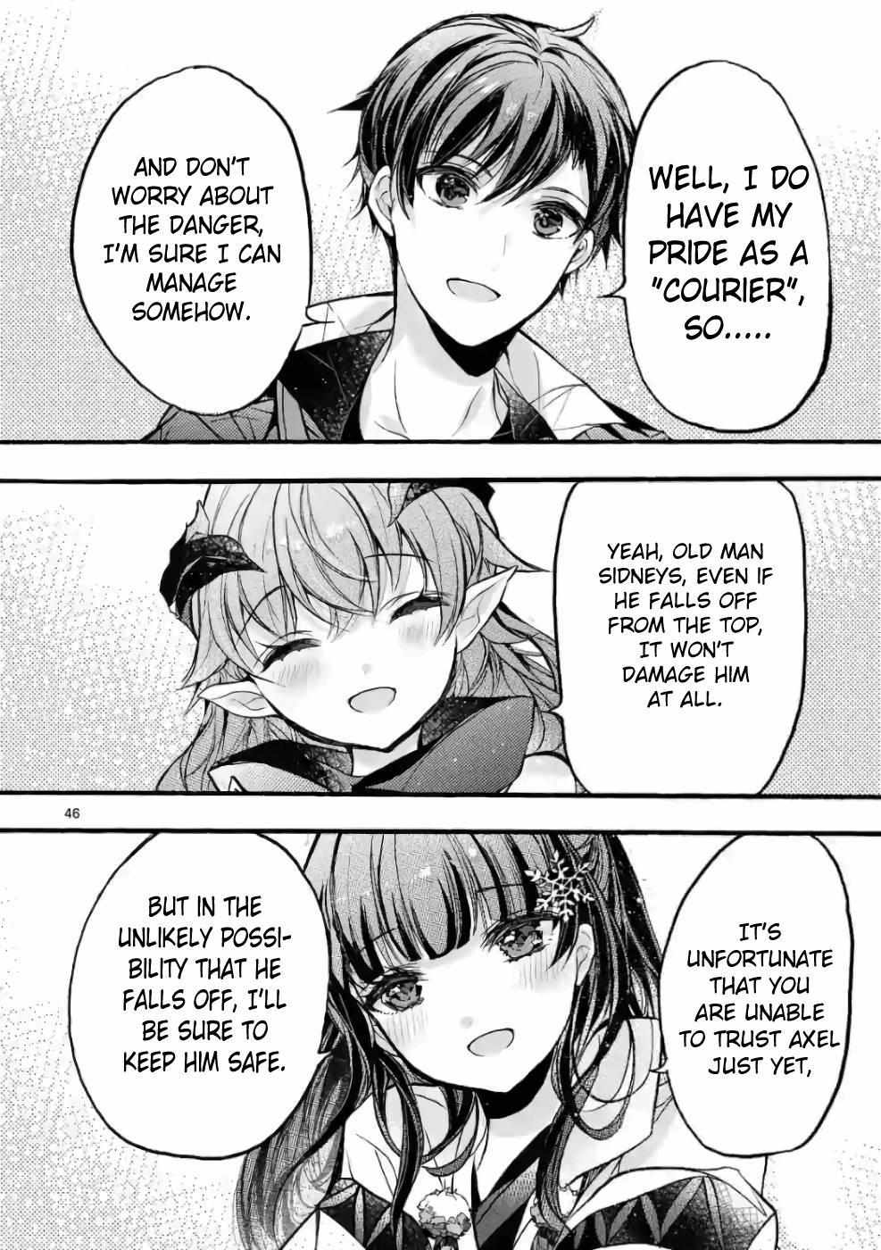 Saikyo Shoku  Kara Shokyu Shoku  Ni Nattano Ni, Naze Ka Yushatachi Kara Tayoraretemasu Chapter 28 page 46 - 