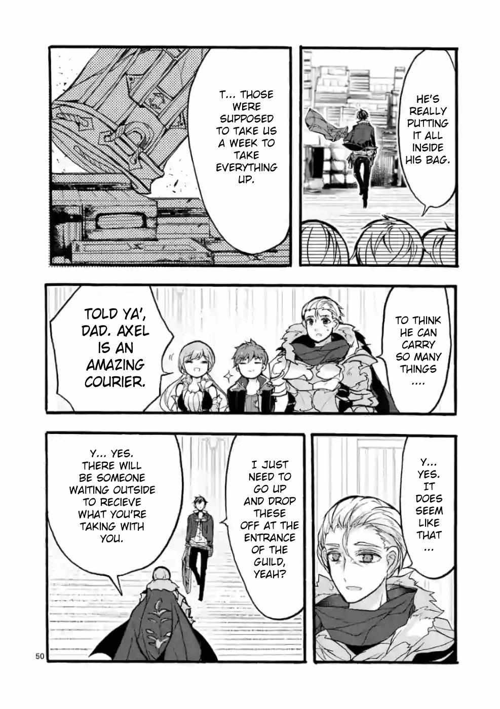 Saikyo Shoku  Kara Shokyu Shoku  Ni Nattano Ni, Naze Ka Yushatachi Kara Tayoraretemasu Chapter 28 page 50 - 