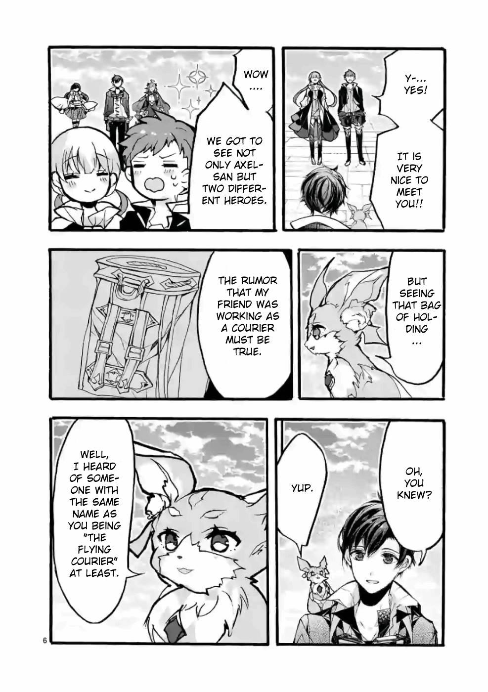 Saikyo Shoku  Kara Shokyu Shoku  Ni Nattano Ni, Naze Ka Yushatachi Kara Tayoraretemasu Chapter 28 page 6 - 