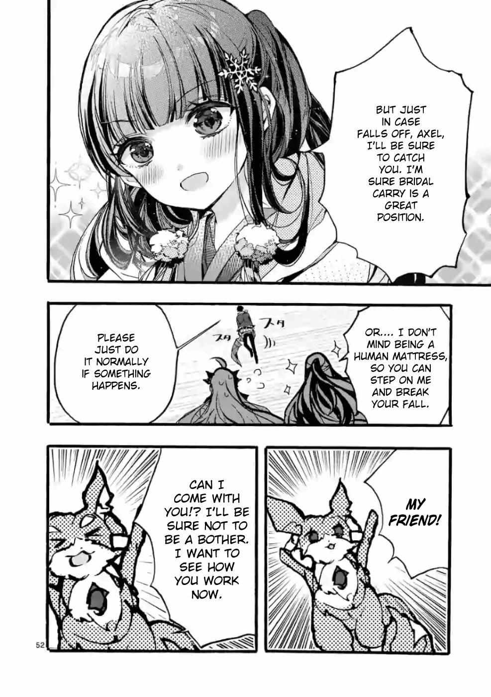 Saikyo Shoku  Kara Shokyu Shoku  Ni Nattano Ni, Naze Ka Yushatachi Kara Tayoraretemasu Chapter 28 page 52 - 