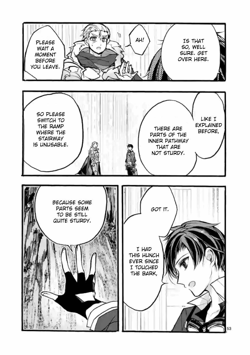 Saikyo Shoku  Kara Shokyu Shoku  Ni Nattano Ni, Naze Ka Yushatachi Kara Tayoraretemasu Chapter 28 page 53 - 