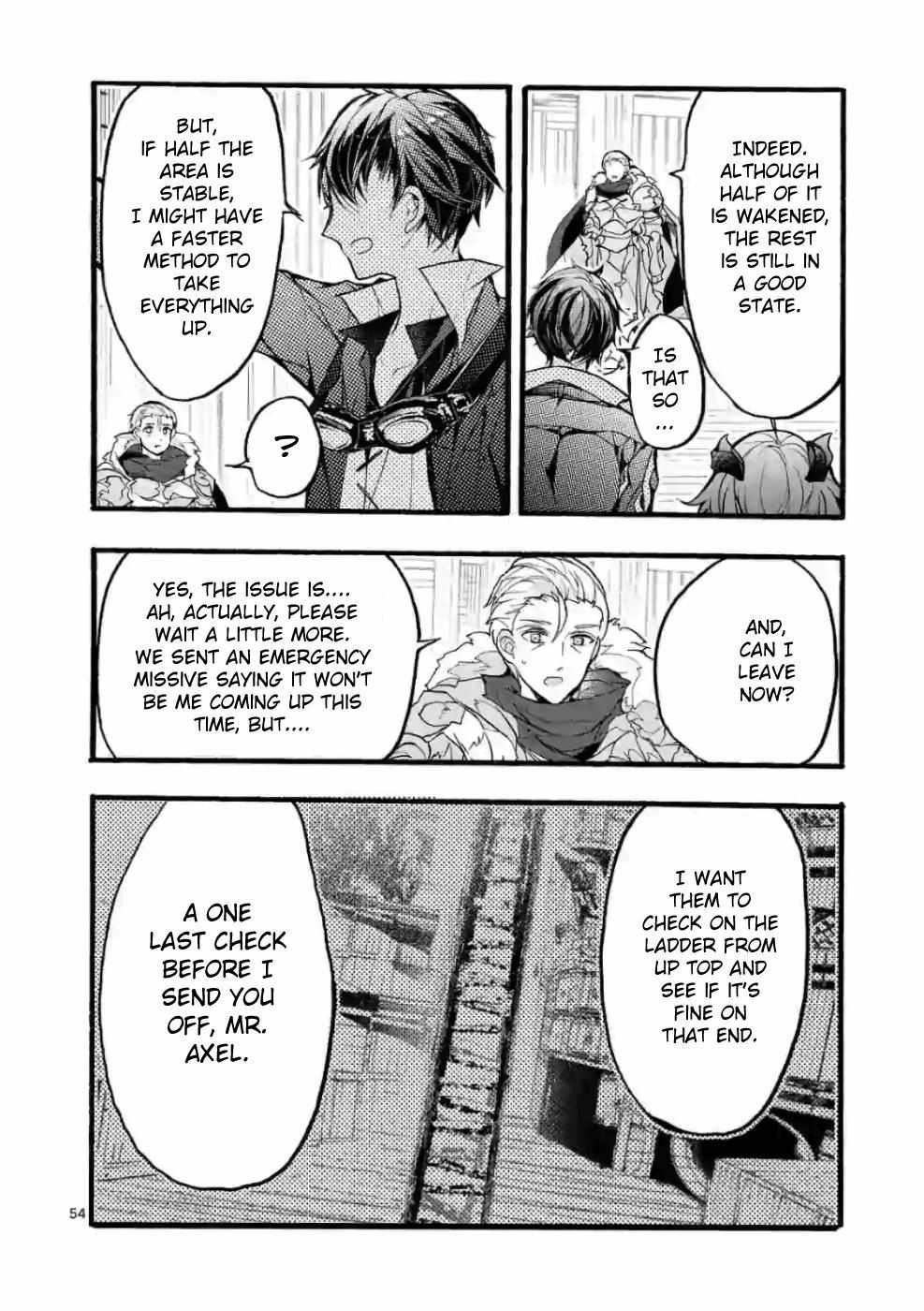 Saikyo Shoku  Kara Shokyu Shoku  Ni Nattano Ni, Naze Ka Yushatachi Kara Tayoraretemasu Chapter 28 page 54 - 
