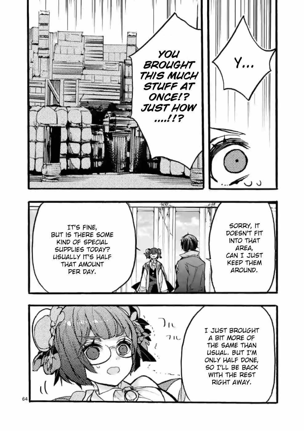 Saikyo Shoku  Kara Shokyu Shoku  Ni Nattano Ni, Naze Ka Yushatachi Kara Tayoraretemasu Chapter 28 page 64 - 
