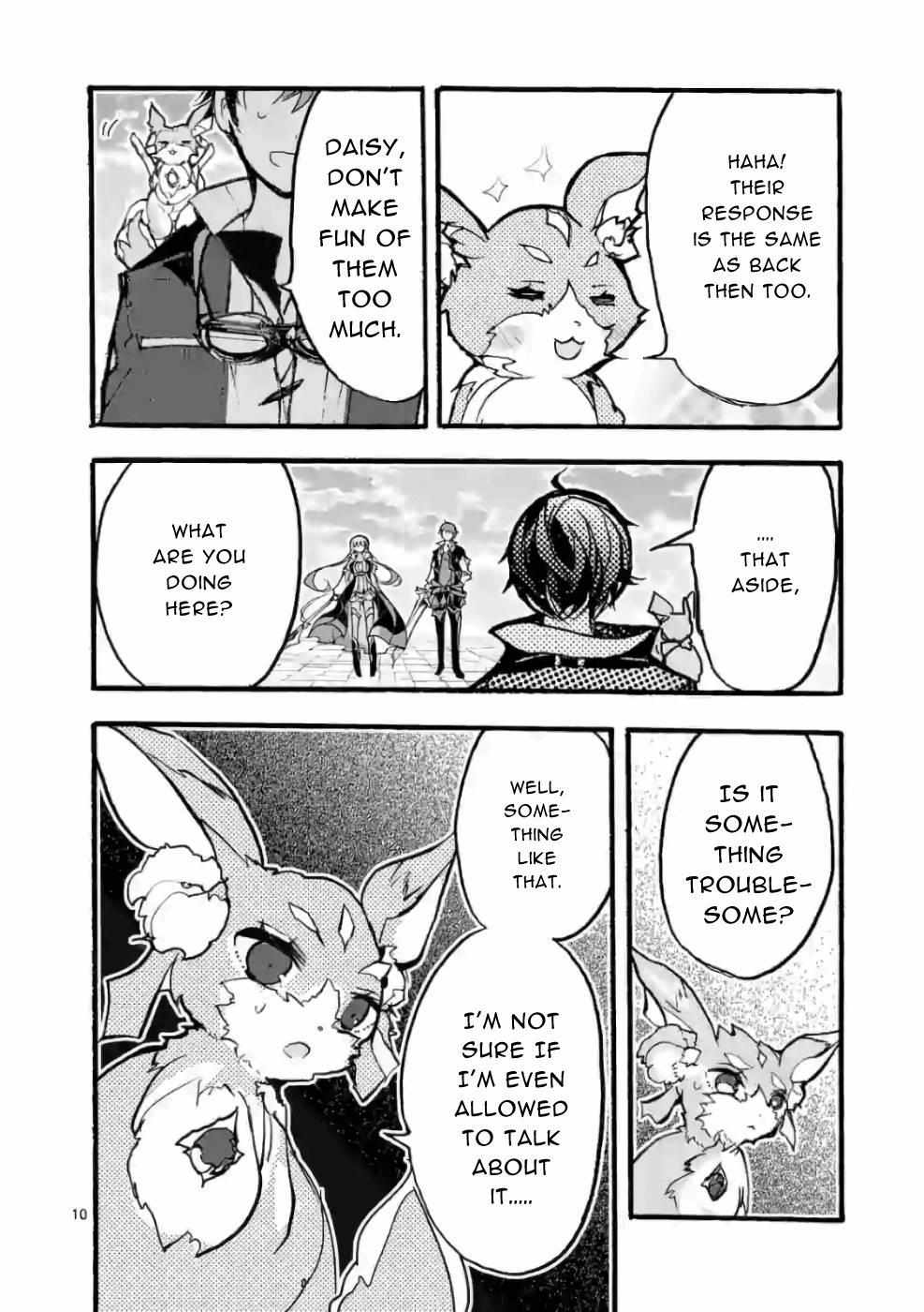 Saikyo Shoku  Kara Shokyu Shoku  Ni Nattano Ni, Naze Ka Yushatachi Kara Tayoraretemasu Chapter 28 page 10 - 