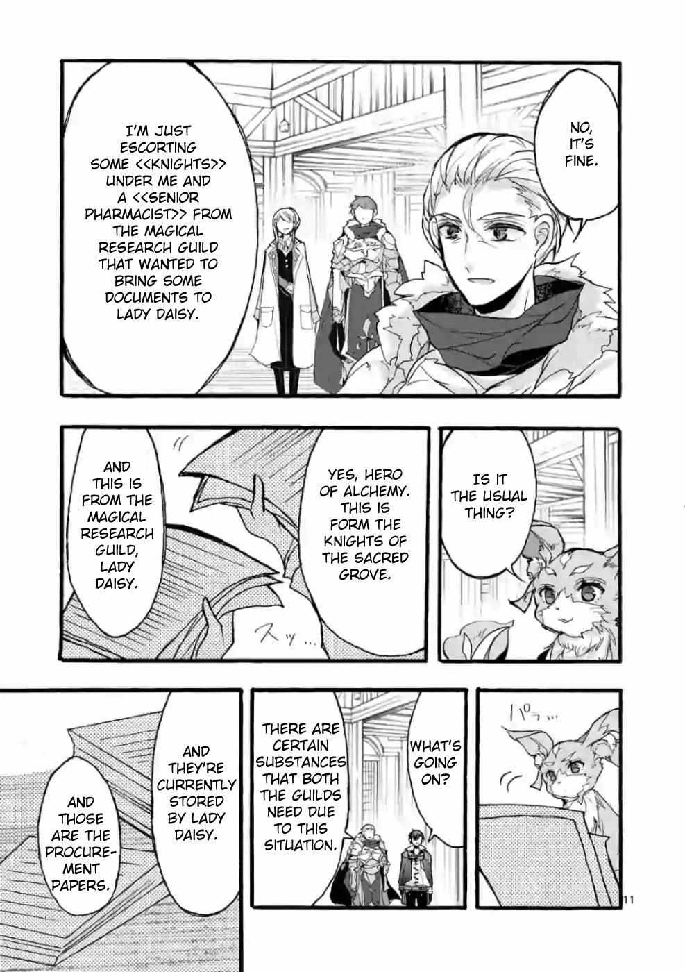 Saikyo Shoku  Kara Shokyu Shoku  Ni Nattano Ni, Naze Ka Yushatachi Kara Tayoraretemasu Chapter 29 page 12 - 