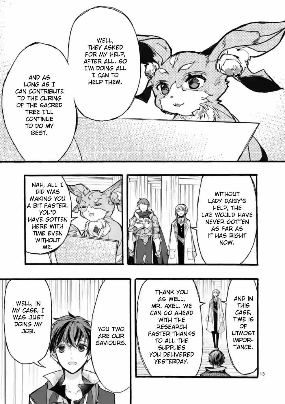 Saikyo Shoku  Kara Shokyu Shoku  Ni Nattano Ni, Naze Ka Yushatachi Kara Tayoraretemasu Chapter 29 page 14 - 