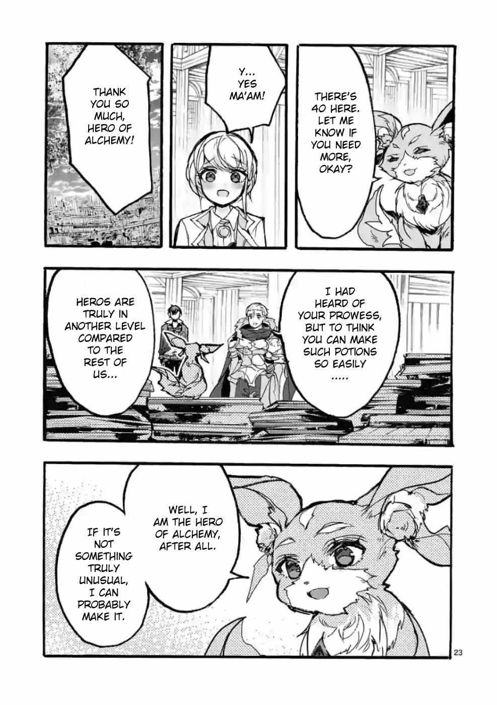 Saikyo Shoku  Kara Shokyu Shoku  Ni Nattano Ni, Naze Ka Yushatachi Kara Tayoraretemasu Chapter 29 page 24 - 