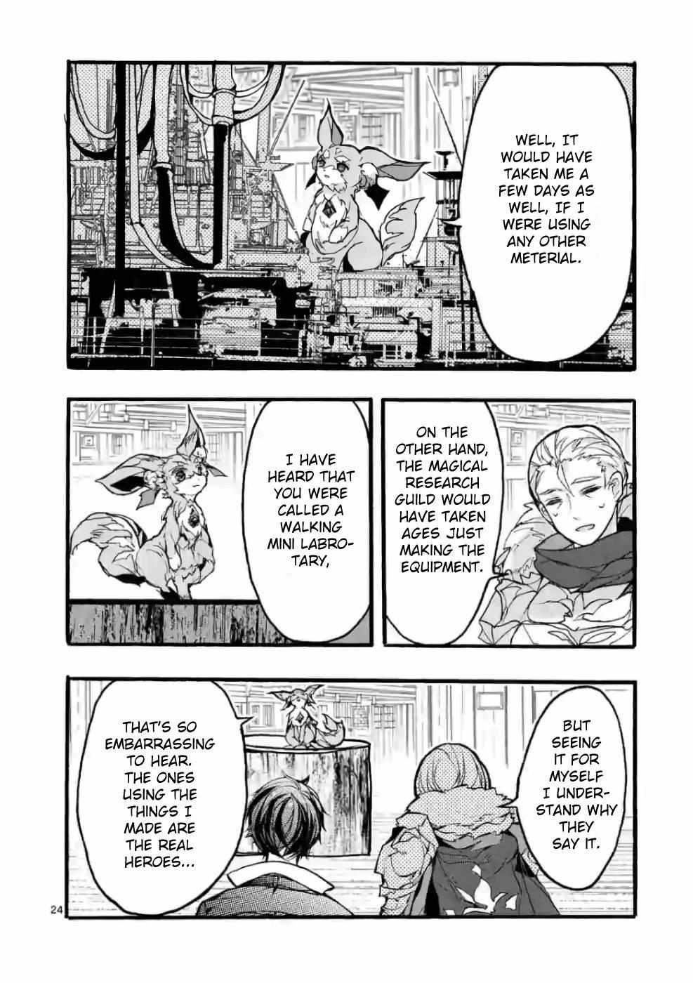 Saikyo Shoku  Kara Shokyu Shoku  Ni Nattano Ni, Naze Ka Yushatachi Kara Tayoraretemasu Chapter 29 page 25 - 
