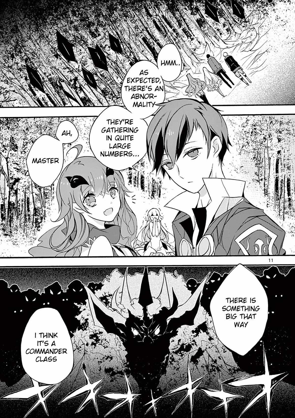 Saikyo Shoku  Kara Shokyu Shoku  Ni Nattano Ni, Naze Ka Yushatachi Kara Tayoraretemasu Chapter 3 page 11 - 