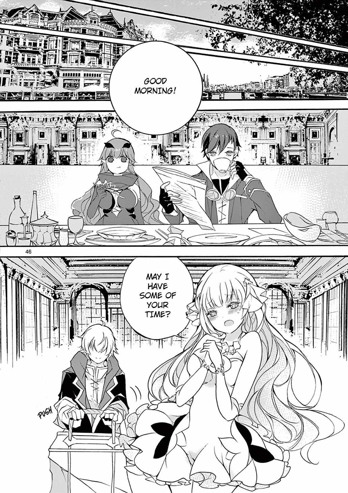 Saikyo Shoku  Kara Shokyu Shoku  Ni Nattano Ni, Naze Ka Yushatachi Kara Tayoraretemasu Chapter 3 page 45 - 