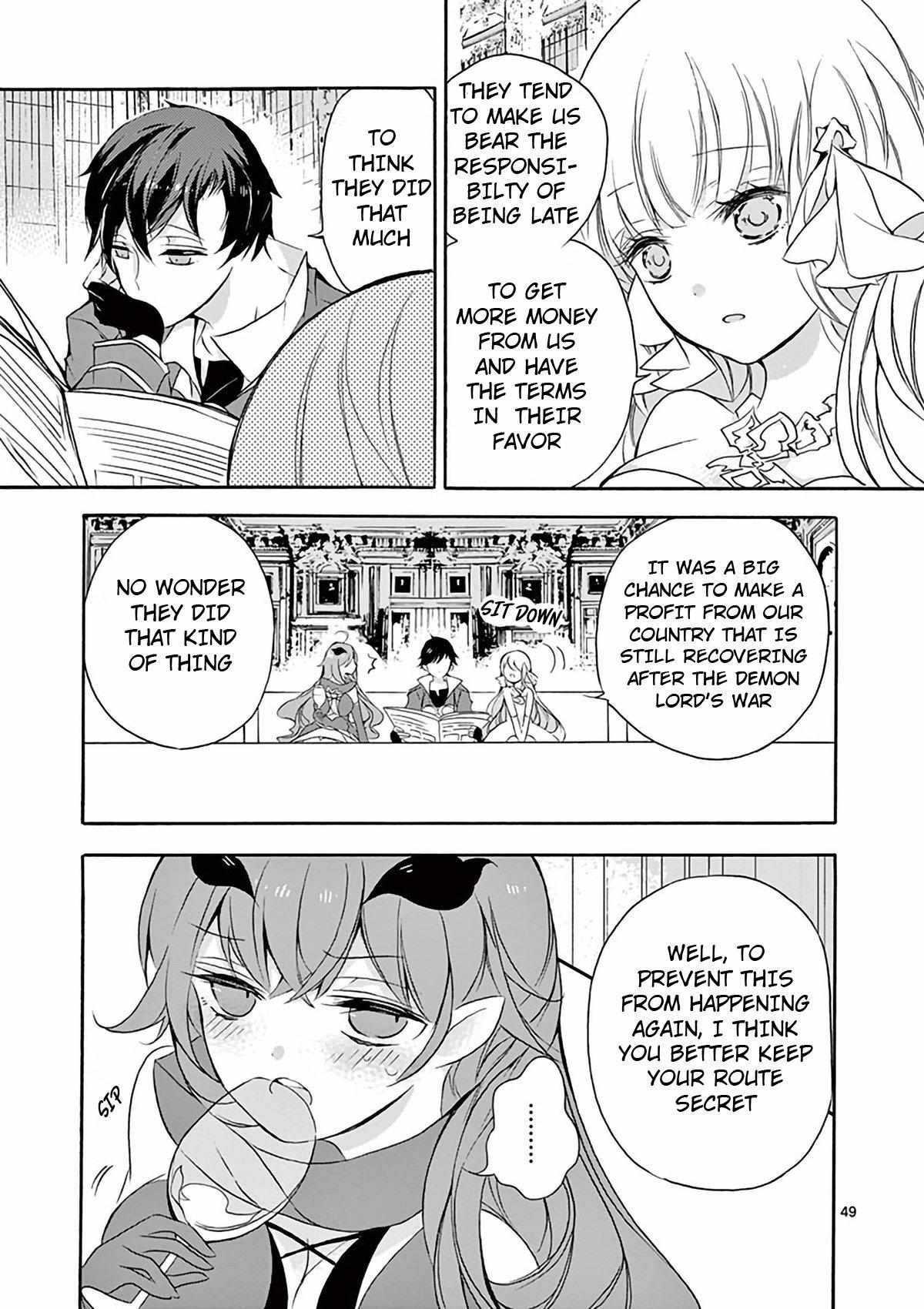 Saikyo Shoku  Kara Shokyu Shoku  Ni Nattano Ni, Naze Ka Yushatachi Kara Tayoraretemasu Chapter 3 page 48 - 
