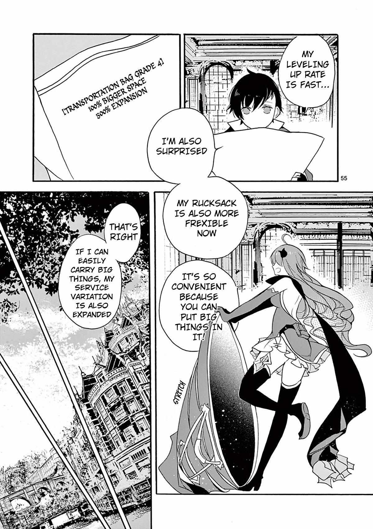 Saikyo Shoku  Kara Shokyu Shoku  Ni Nattano Ni, Naze Ka Yushatachi Kara Tayoraretemasu Chapter 3 page 54 - 