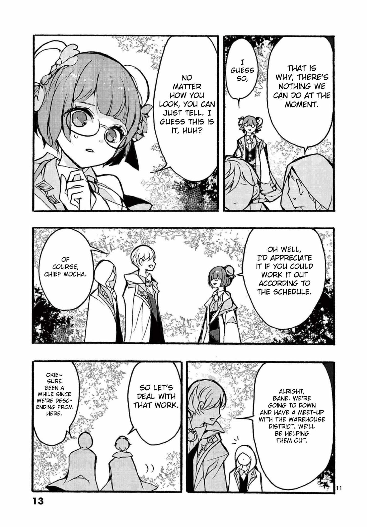 Saikyo Shoku  Kara Shokyu Shoku  Ni Nattano Ni, Naze Ka Yushatachi Kara Tayoraretemasu Chapter 30 page 12 - 