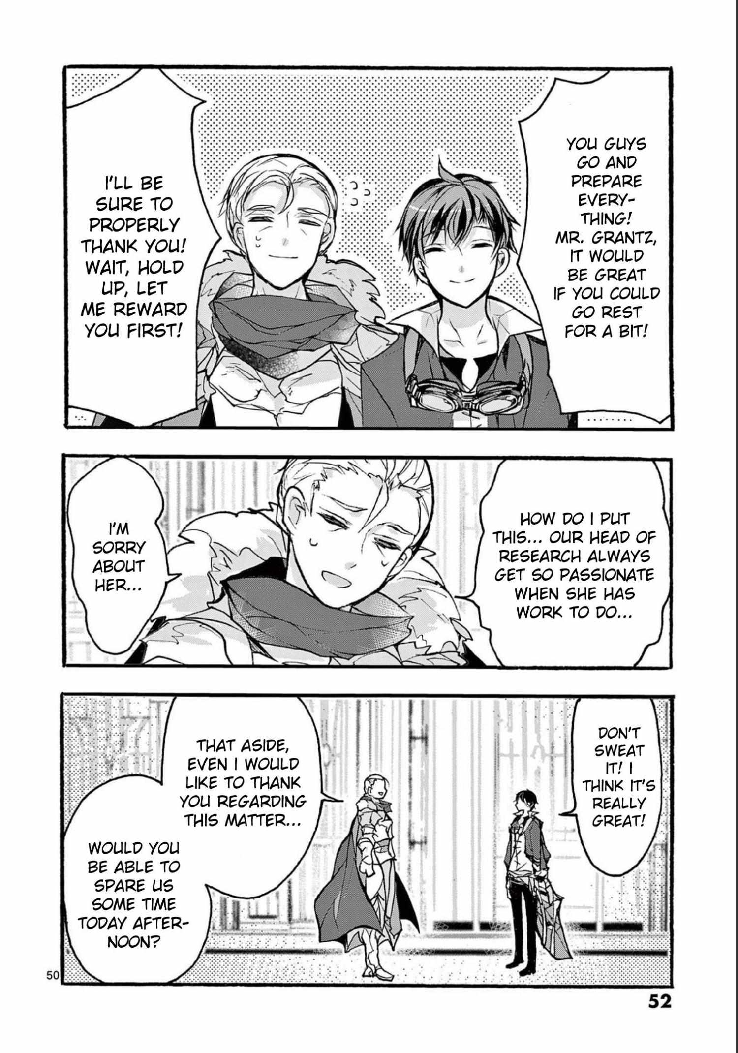 Saikyo Shoku  Kara Shokyu Shoku  Ni Nattano Ni, Naze Ka Yushatachi Kara Tayoraretemasu Chapter 30 page 49 - 