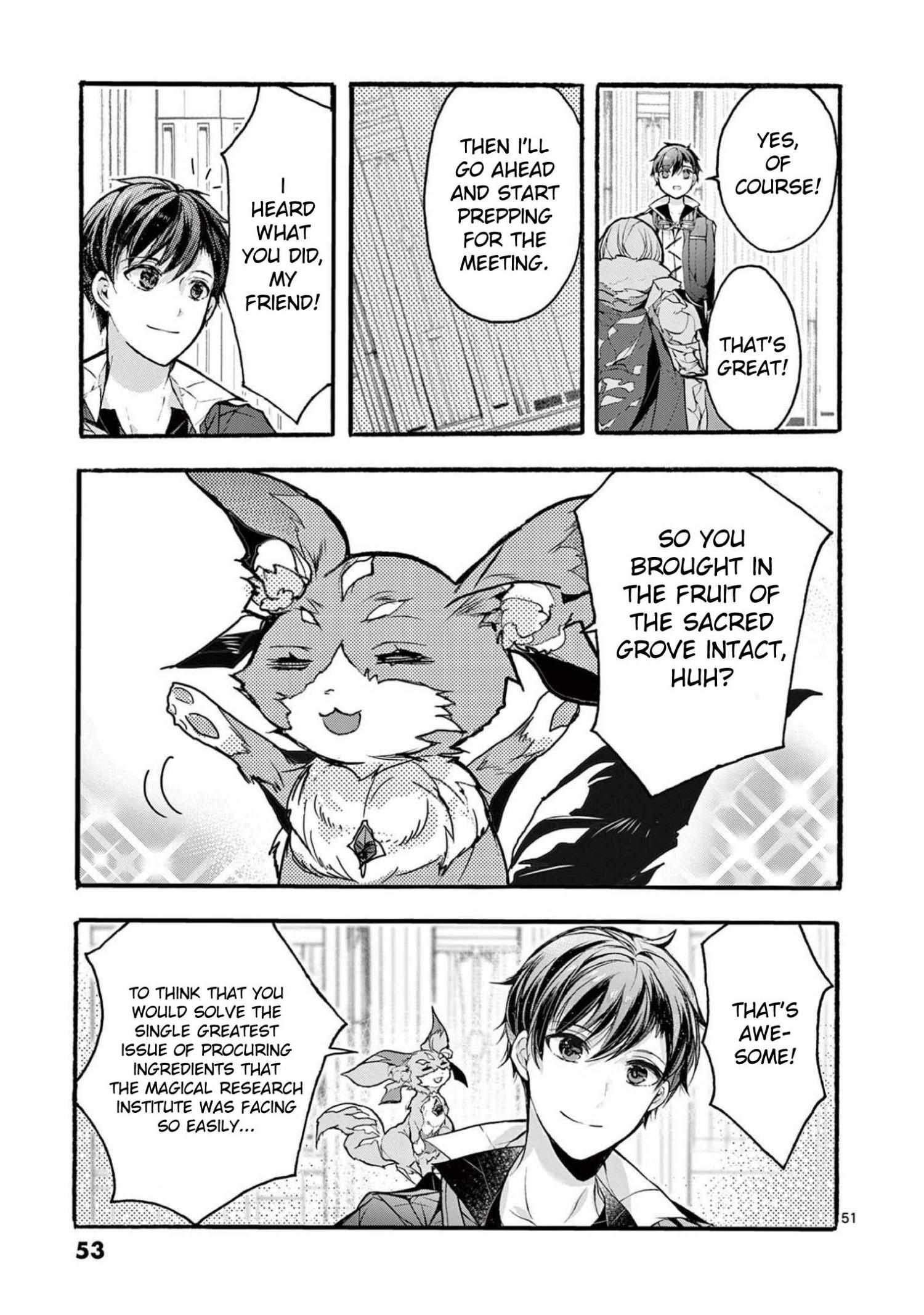 Saikyo Shoku  Kara Shokyu Shoku  Ni Nattano Ni, Naze Ka Yushatachi Kara Tayoraretemasu Chapter 30 page 50 - 