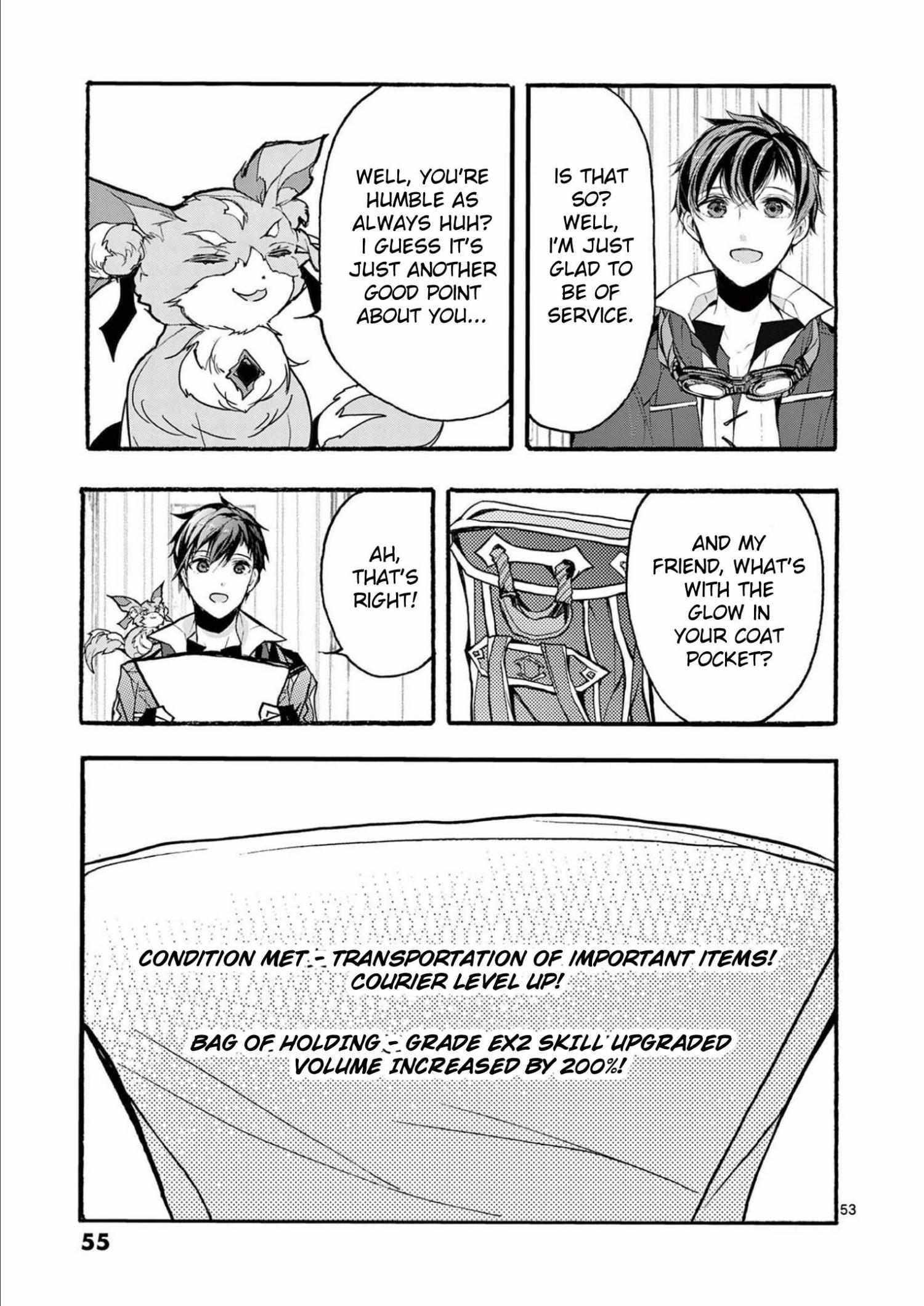 Saikyo Shoku  Kara Shokyu Shoku  Ni Nattano Ni, Naze Ka Yushatachi Kara Tayoraretemasu Chapter 30 page 52 - 