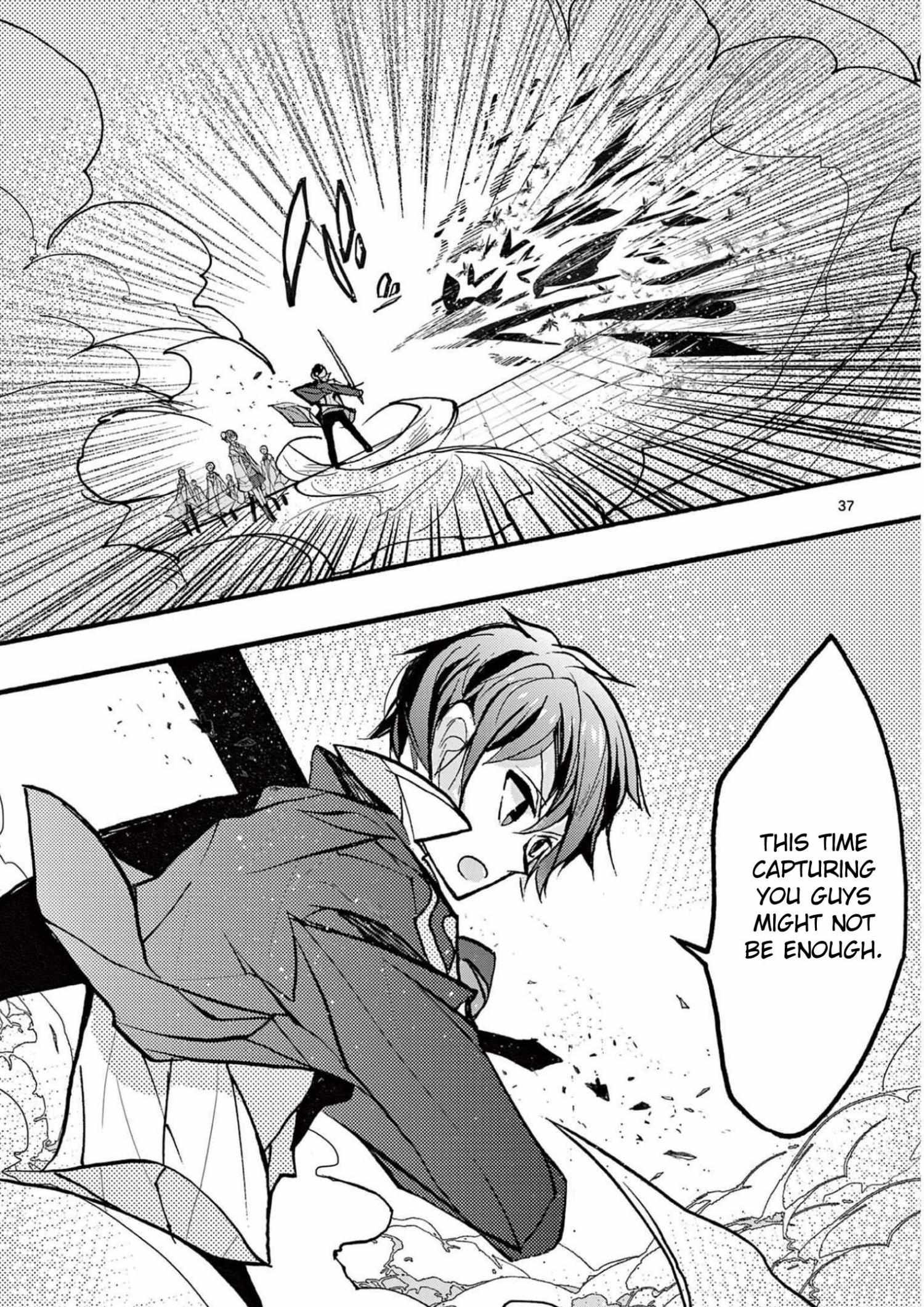 Saikyo Shoku  Kara Shokyu Shoku  Ni Nattano Ni, Naze Ka Yushatachi Kara Tayoraretemasu Chapter 31 page 38 - 