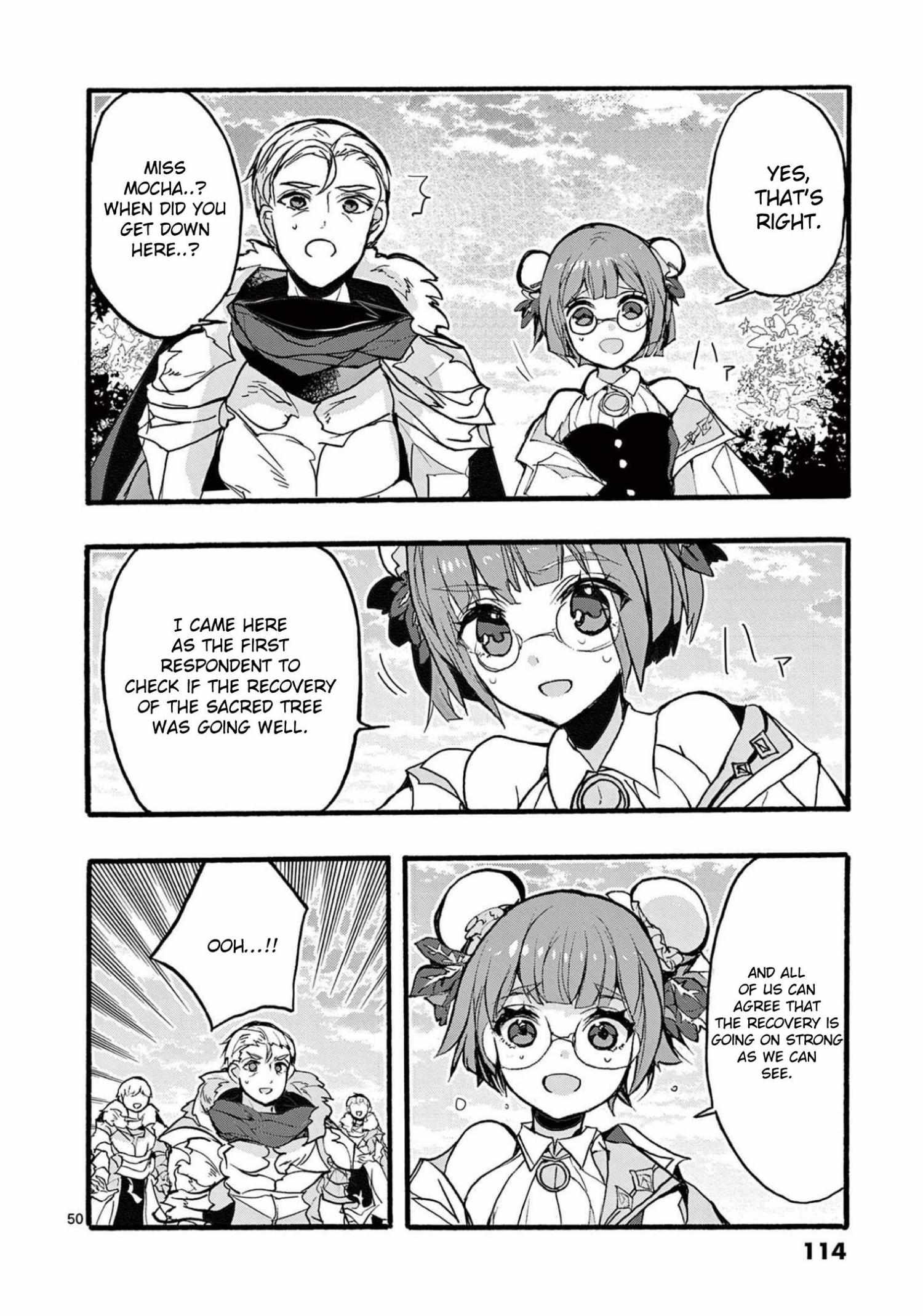 Saikyo Shoku  Kara Shokyu Shoku  Ni Nattano Ni, Naze Ka Yushatachi Kara Tayoraretemasu Chapter 31 page 51 - 