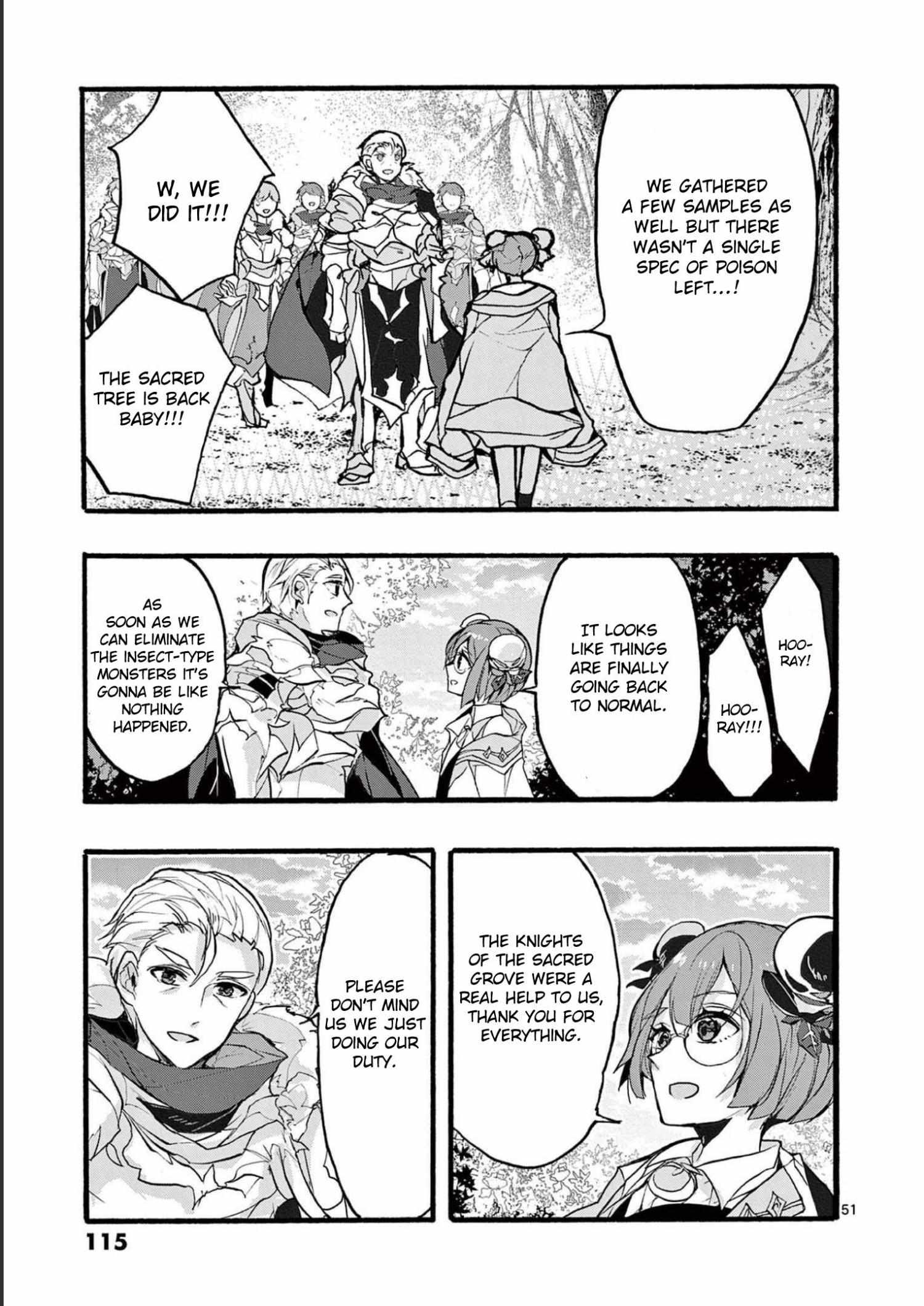 Saikyo Shoku  Kara Shokyu Shoku  Ni Nattano Ni, Naze Ka Yushatachi Kara Tayoraretemasu Chapter 31 page 52 - 