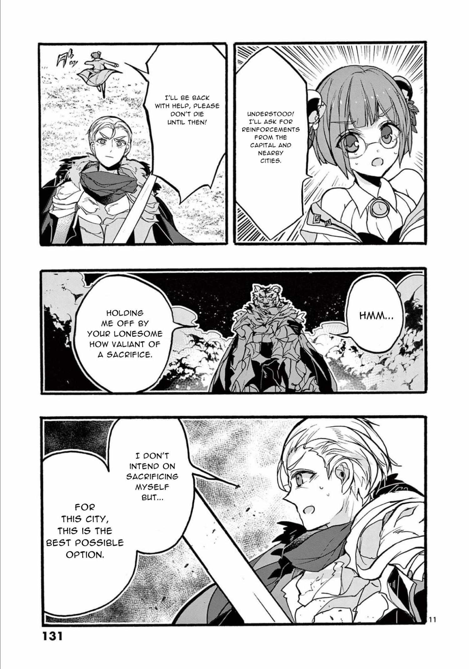 Saikyo Shoku  Kara Shokyu Shoku  Ni Nattano Ni, Naze Ka Yushatachi Kara Tayoraretemasu Chapter 32 page 11 - 
