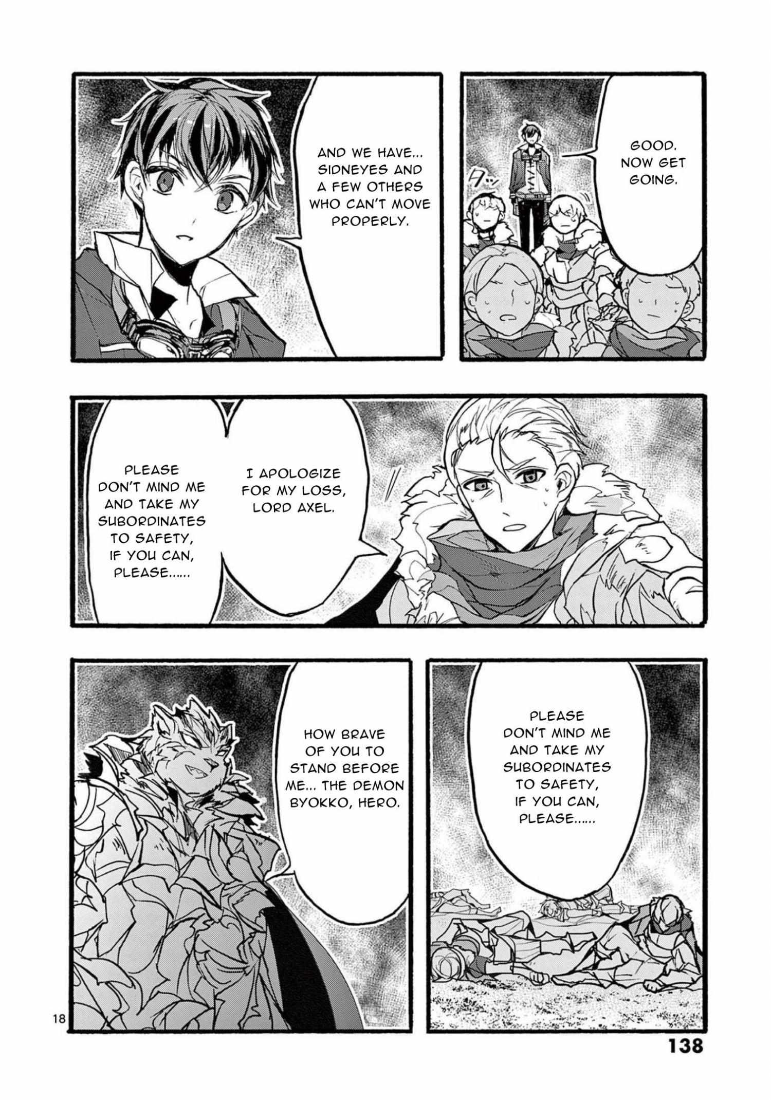 Saikyo Shoku  Kara Shokyu Shoku  Ni Nattano Ni, Naze Ka Yushatachi Kara Tayoraretemasu Chapter 32 page 18 - 