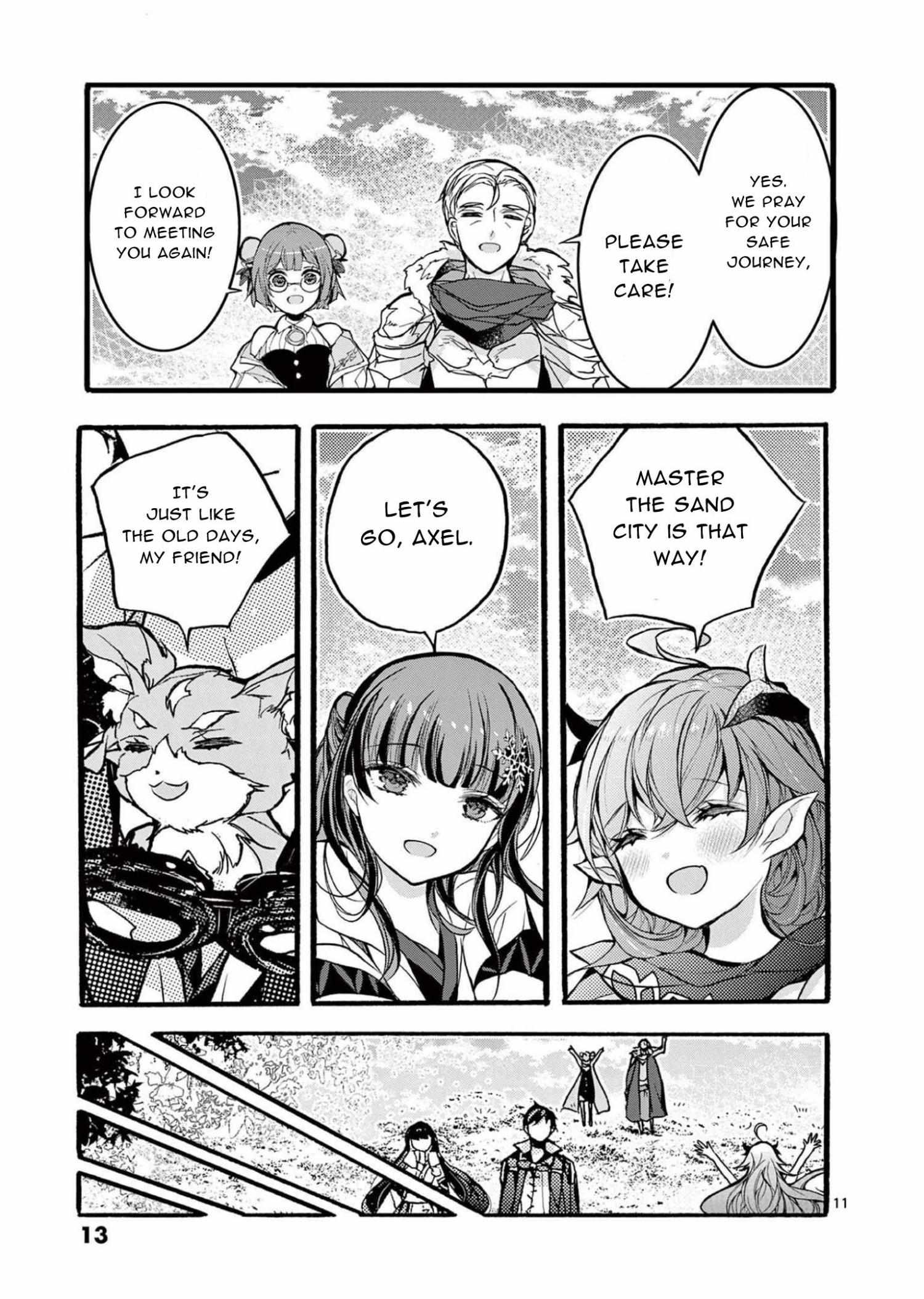 Saikyo Shoku  Kara Shokyu Shoku  Ni Nattano Ni, Naze Ka Yushatachi Kara Tayoraretemasu Chapter 33 page 11 - 
