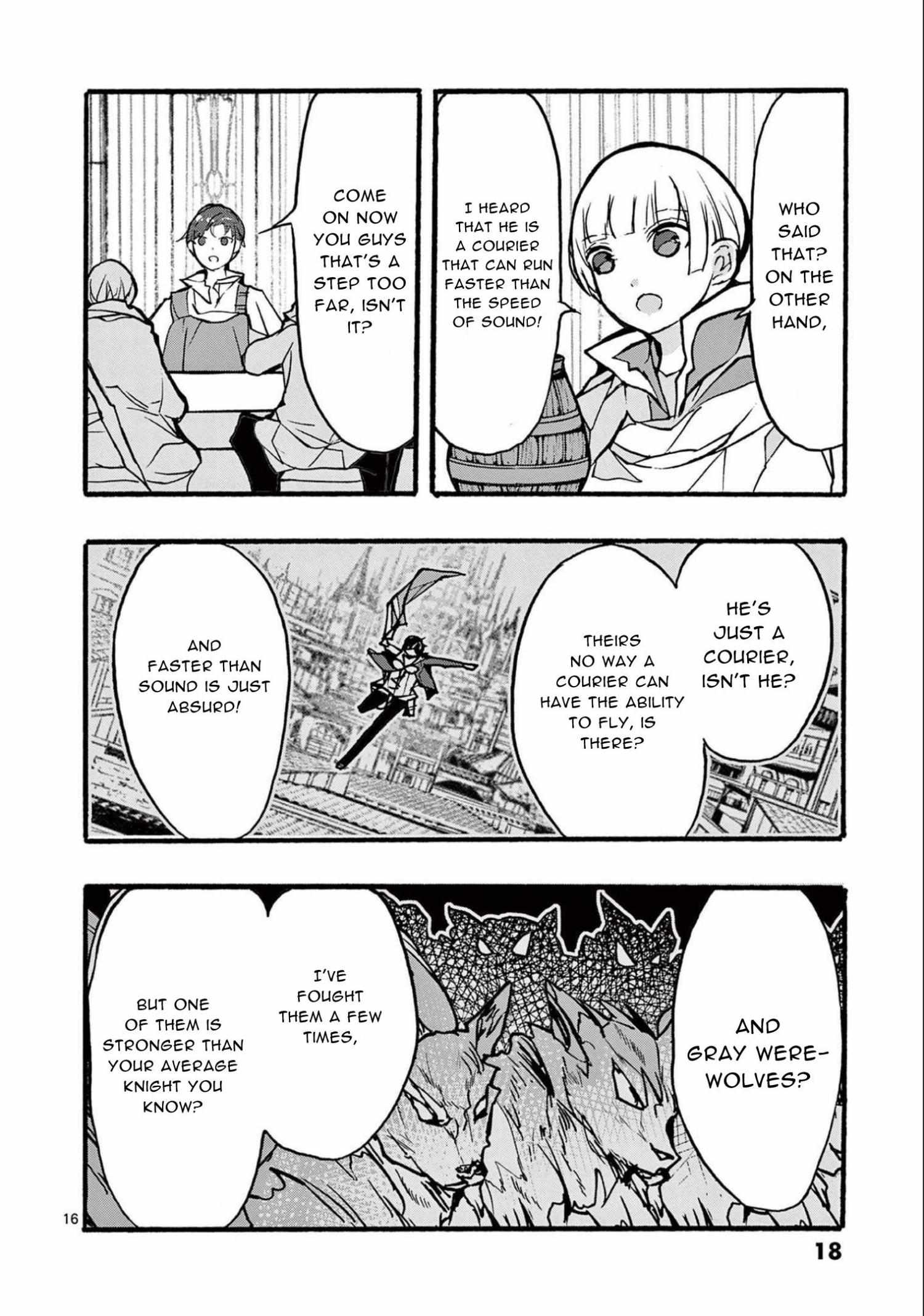 Saikyo Shoku  Kara Shokyu Shoku  Ni Nattano Ni, Naze Ka Yushatachi Kara Tayoraretemasu Chapter 33 page 16 - 