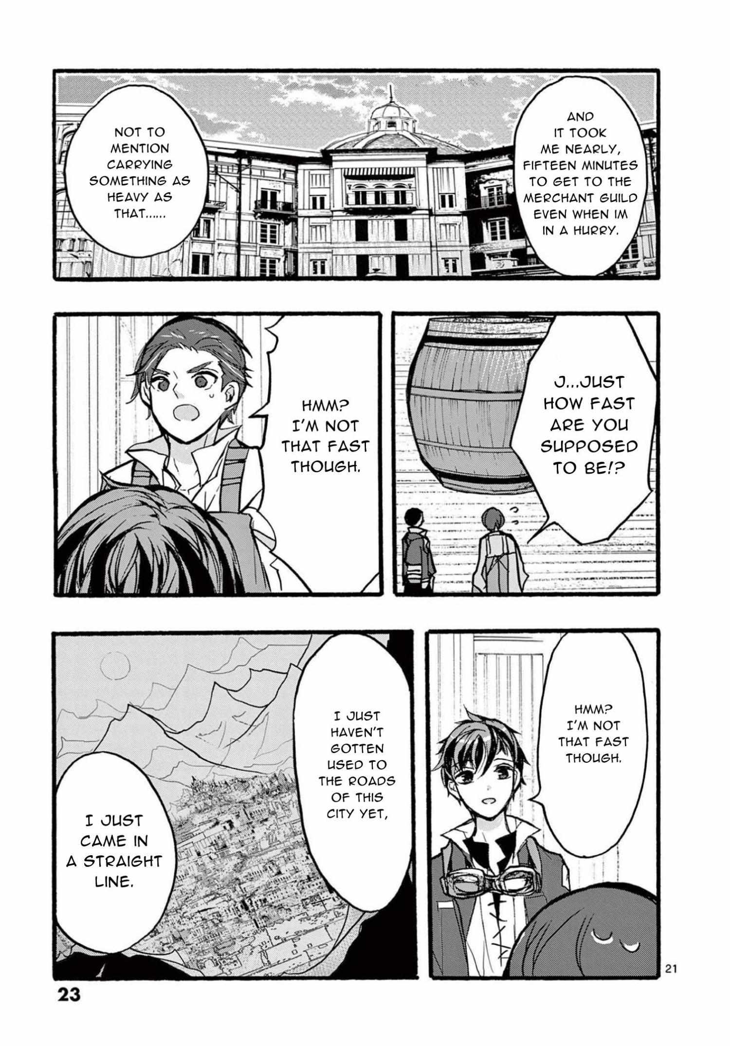Saikyo Shoku  Kara Shokyu Shoku  Ni Nattano Ni, Naze Ka Yushatachi Kara Tayoraretemasu Chapter 33 page 21 - 