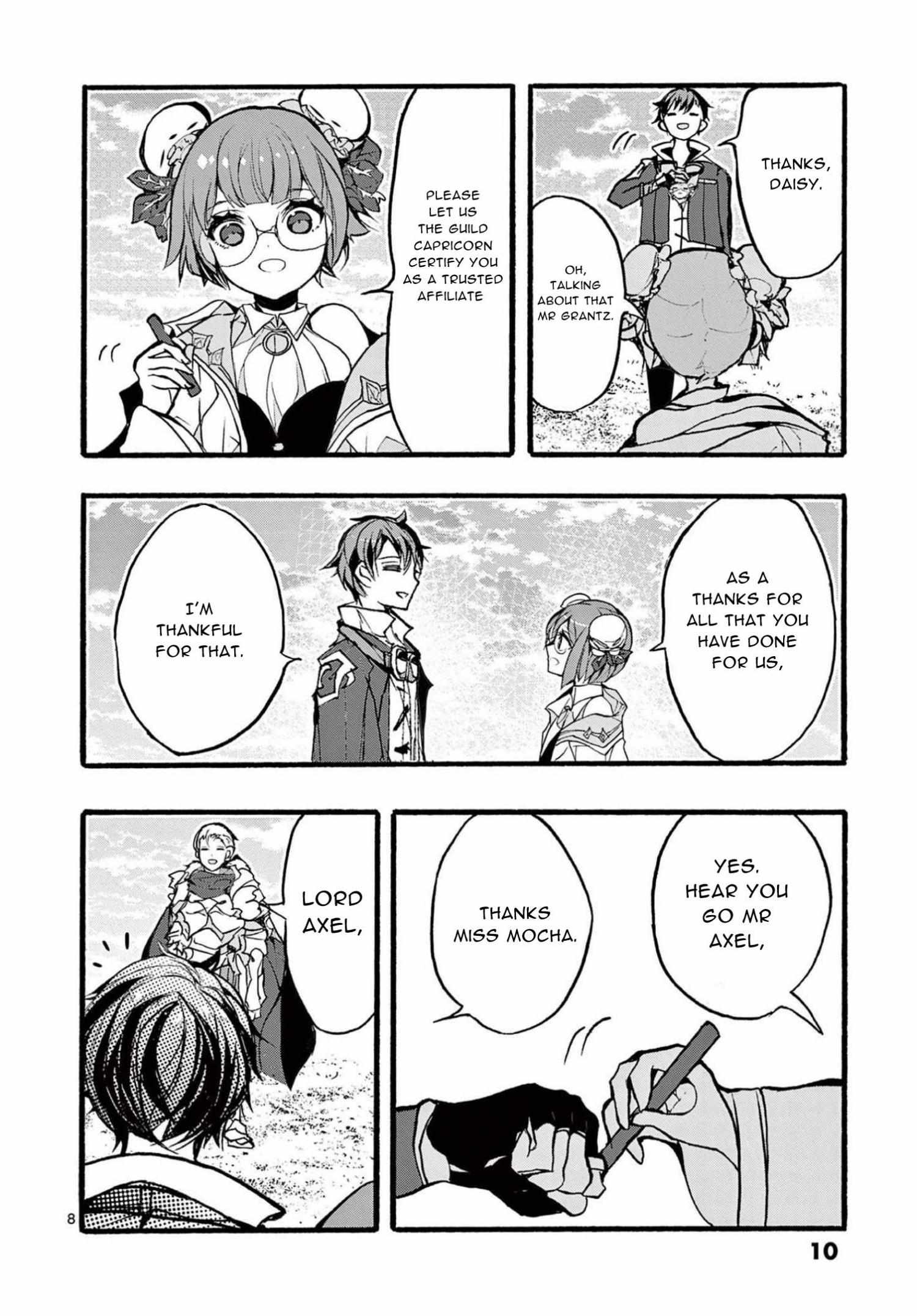 Saikyo Shoku  Kara Shokyu Shoku  Ni Nattano Ni, Naze Ka Yushatachi Kara Tayoraretemasu Chapter 33 page 8 - 