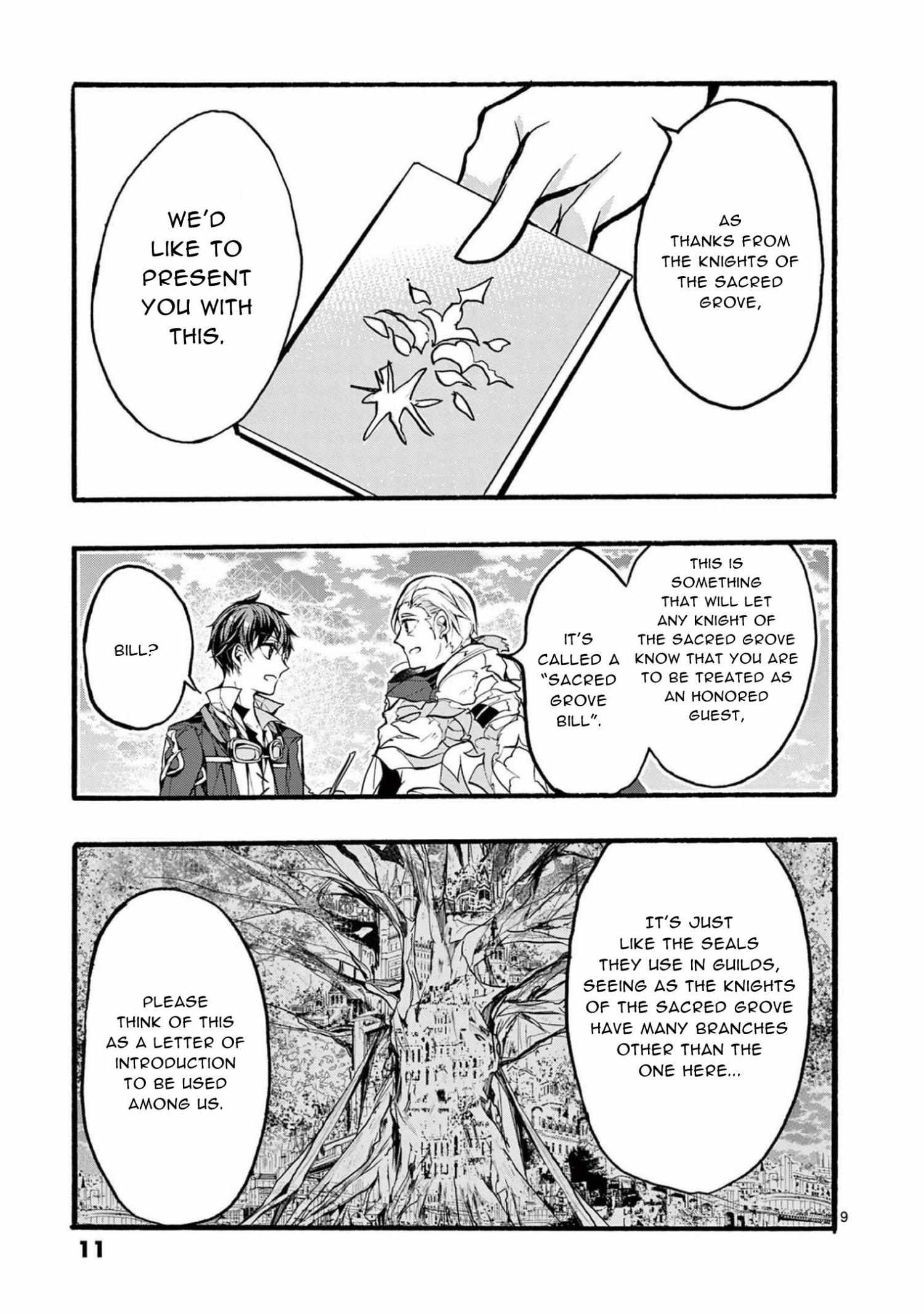 Saikyo Shoku  Kara Shokyu Shoku  Ni Nattano Ni, Naze Ka Yushatachi Kara Tayoraretemasu Chapter 33 page 9 - 