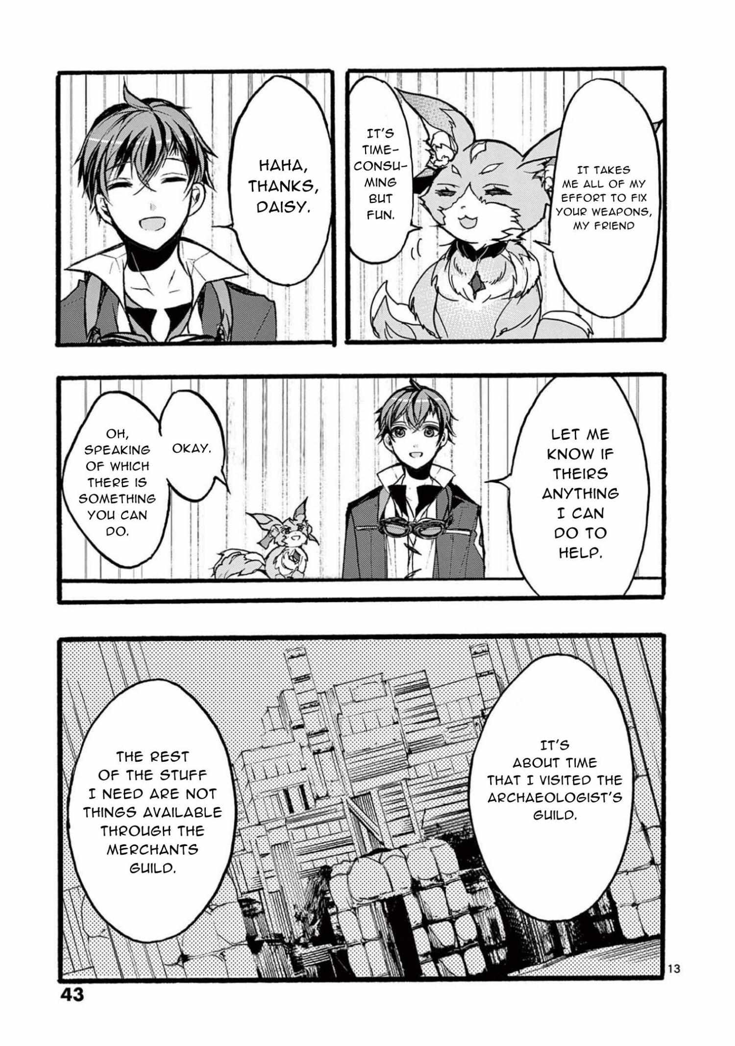 Saikyo Shoku  Kara Shokyu Shoku  Ni Nattano Ni, Naze Ka Yushatachi Kara Tayoraretemasu Chapter 34 page 15 - 