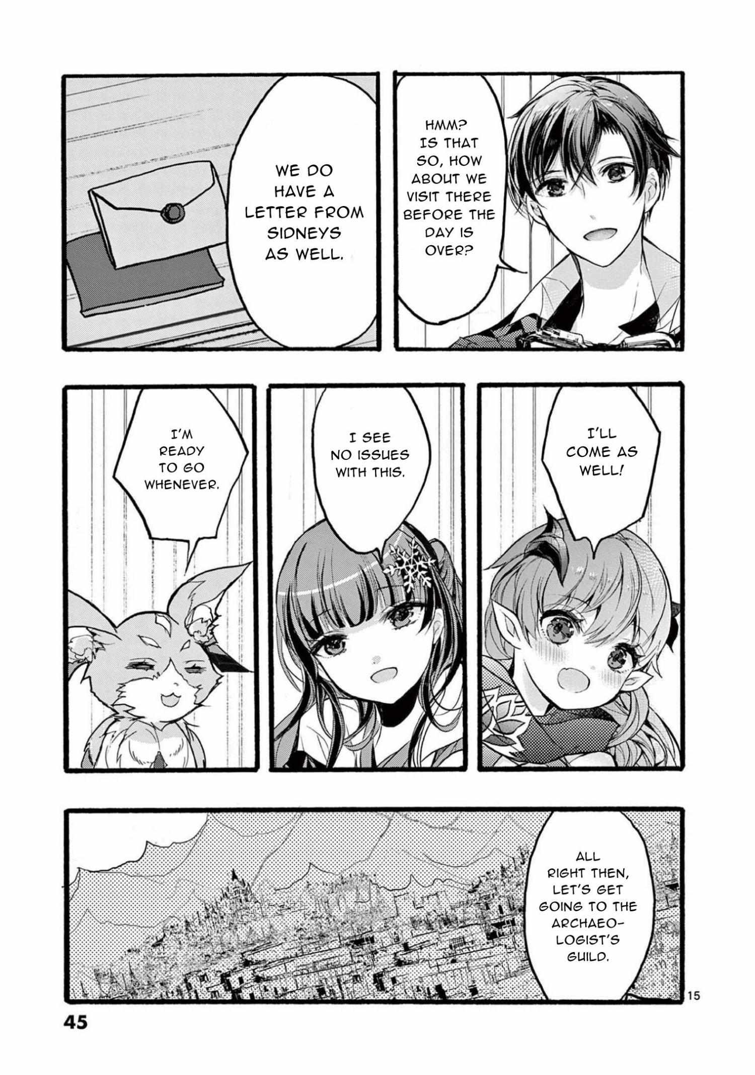 Saikyo Shoku  Kara Shokyu Shoku  Ni Nattano Ni, Naze Ka Yushatachi Kara Tayoraretemasu Chapter 34 page 17 - 
