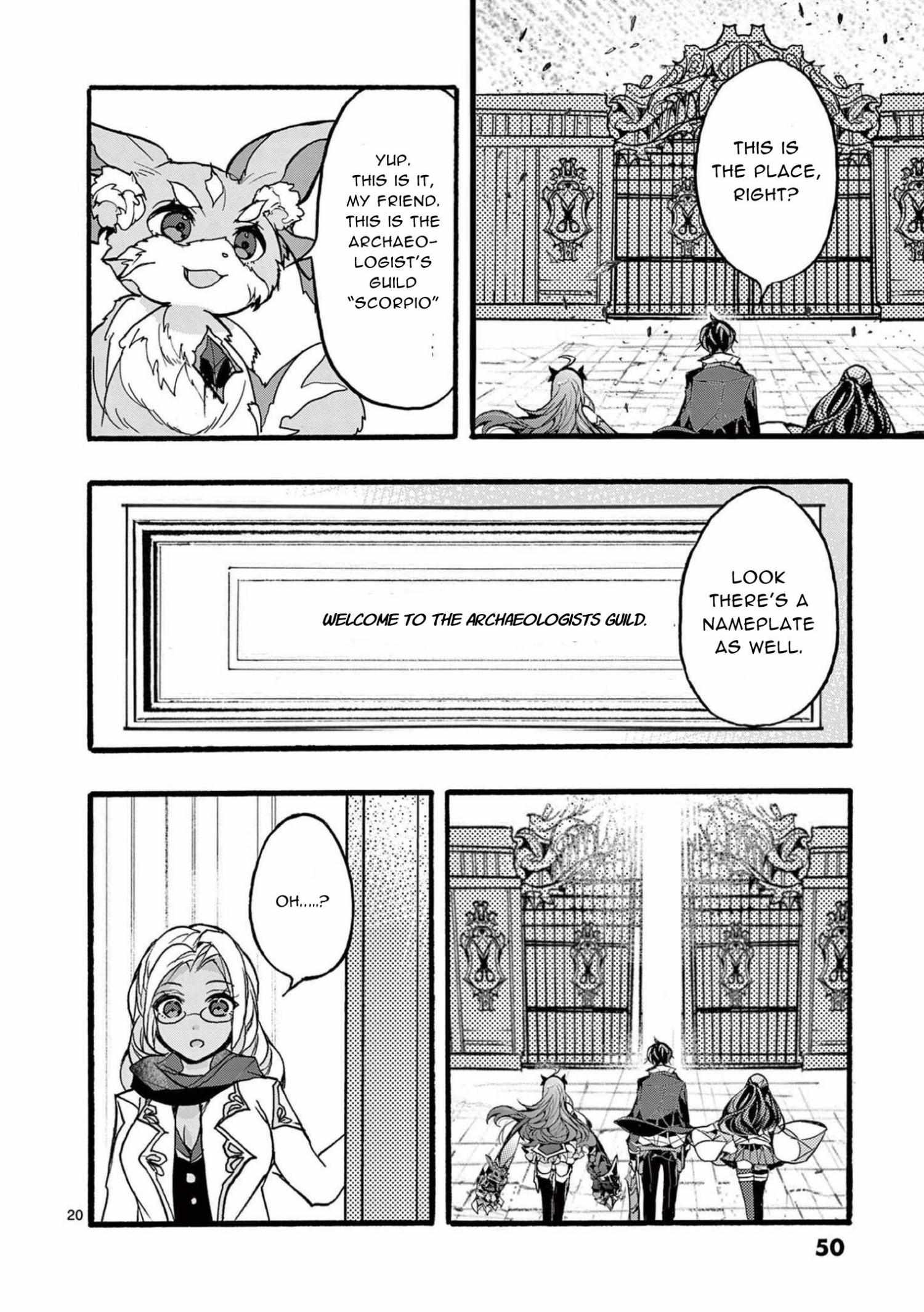 Saikyo Shoku  Kara Shokyu Shoku  Ni Nattano Ni, Naze Ka Yushatachi Kara Tayoraretemasu Chapter 34 page 22 - 