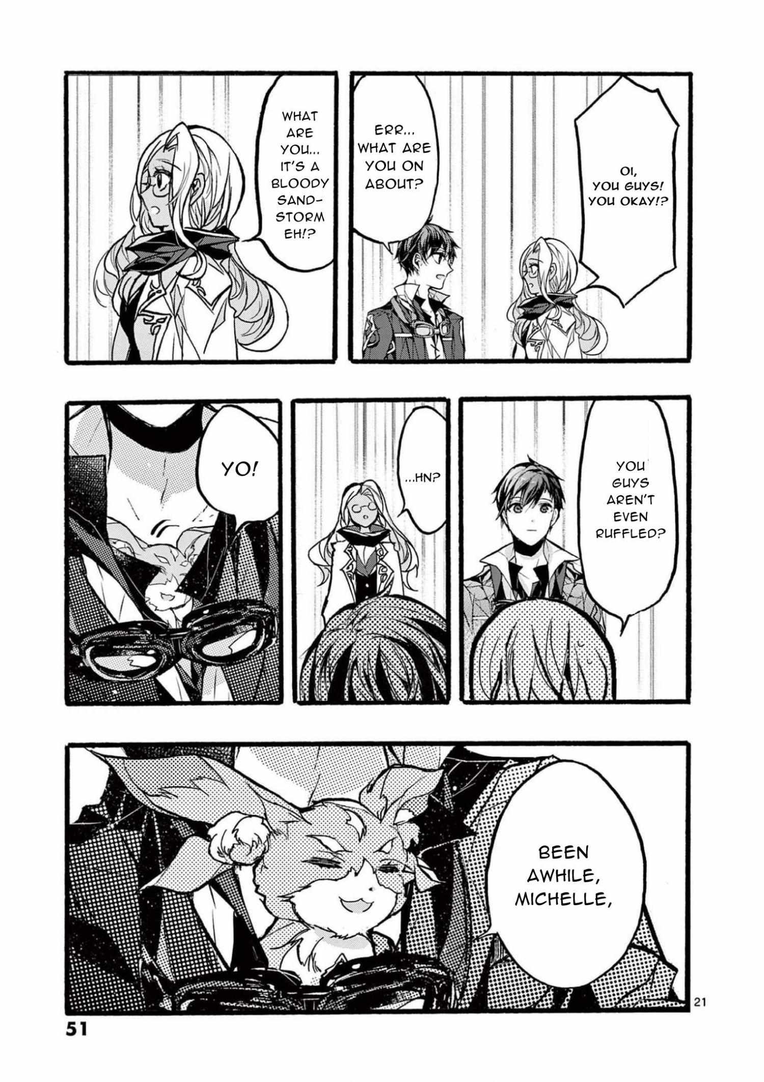 Saikyo Shoku  Kara Shokyu Shoku  Ni Nattano Ni, Naze Ka Yushatachi Kara Tayoraretemasu Chapter 34 page 23 - 