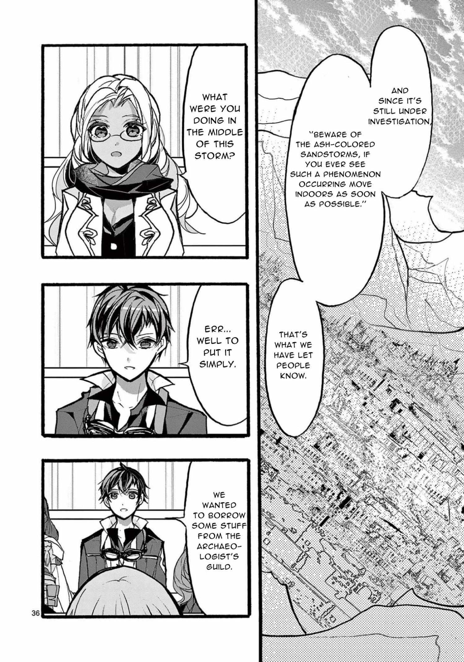 Saikyo Shoku  Kara Shokyu Shoku  Ni Nattano Ni, Naze Ka Yushatachi Kara Tayoraretemasu Chapter 34 page 38 - 