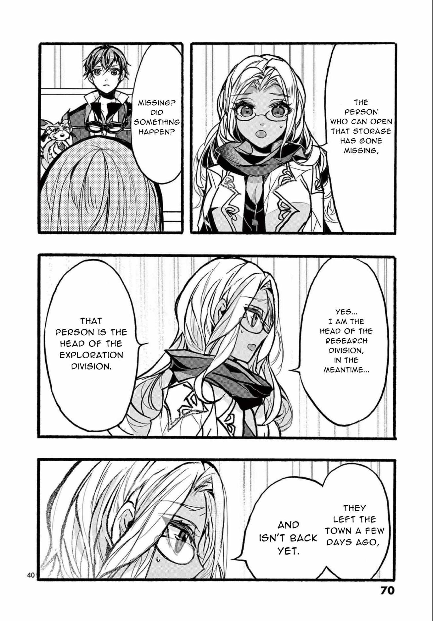Saikyo Shoku  Kara Shokyu Shoku  Ni Nattano Ni, Naze Ka Yushatachi Kara Tayoraretemasu Chapter 34 page 42 - 