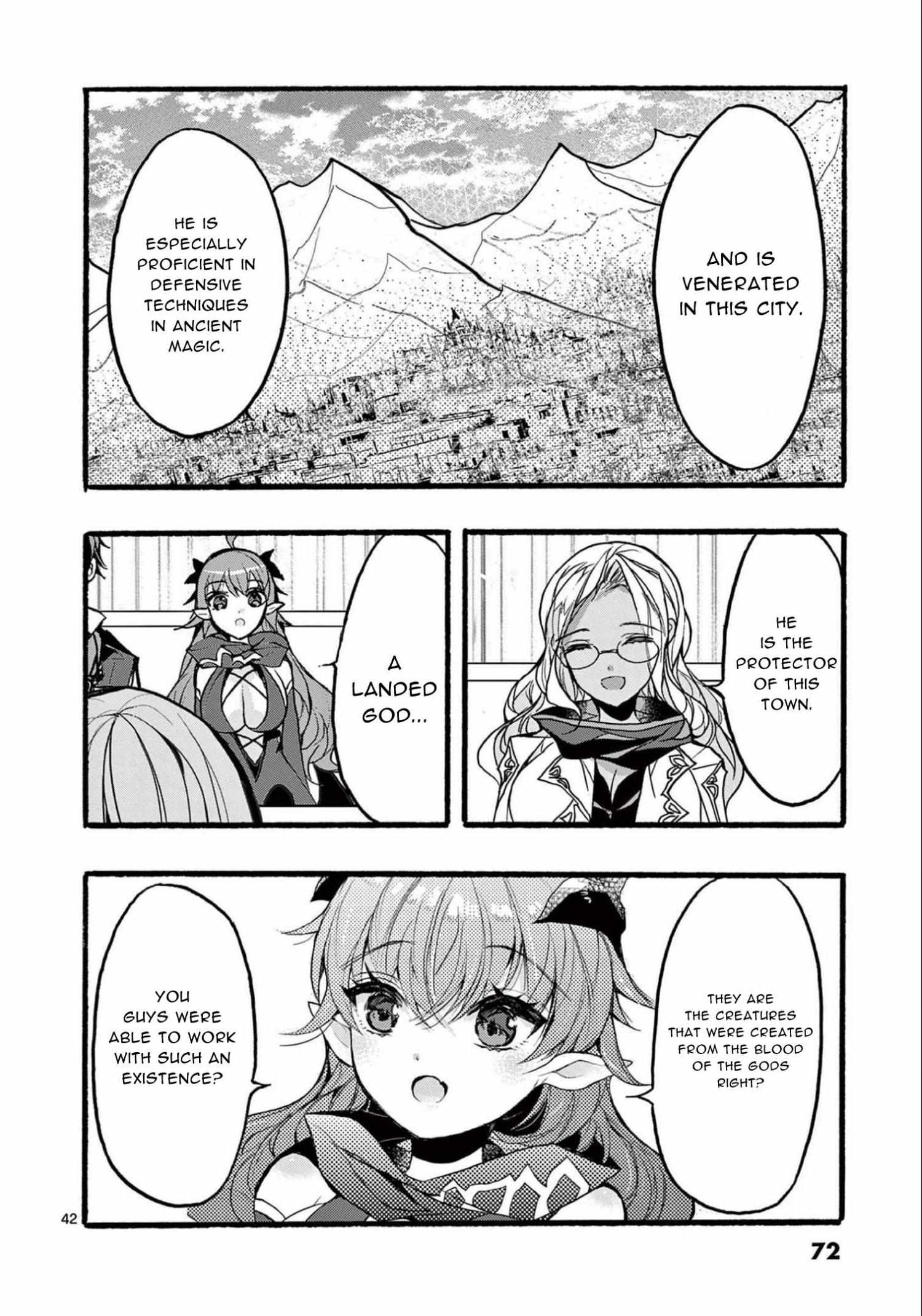 Saikyo Shoku  Kara Shokyu Shoku  Ni Nattano Ni, Naze Ka Yushatachi Kara Tayoraretemasu Chapter 34 page 44 - 