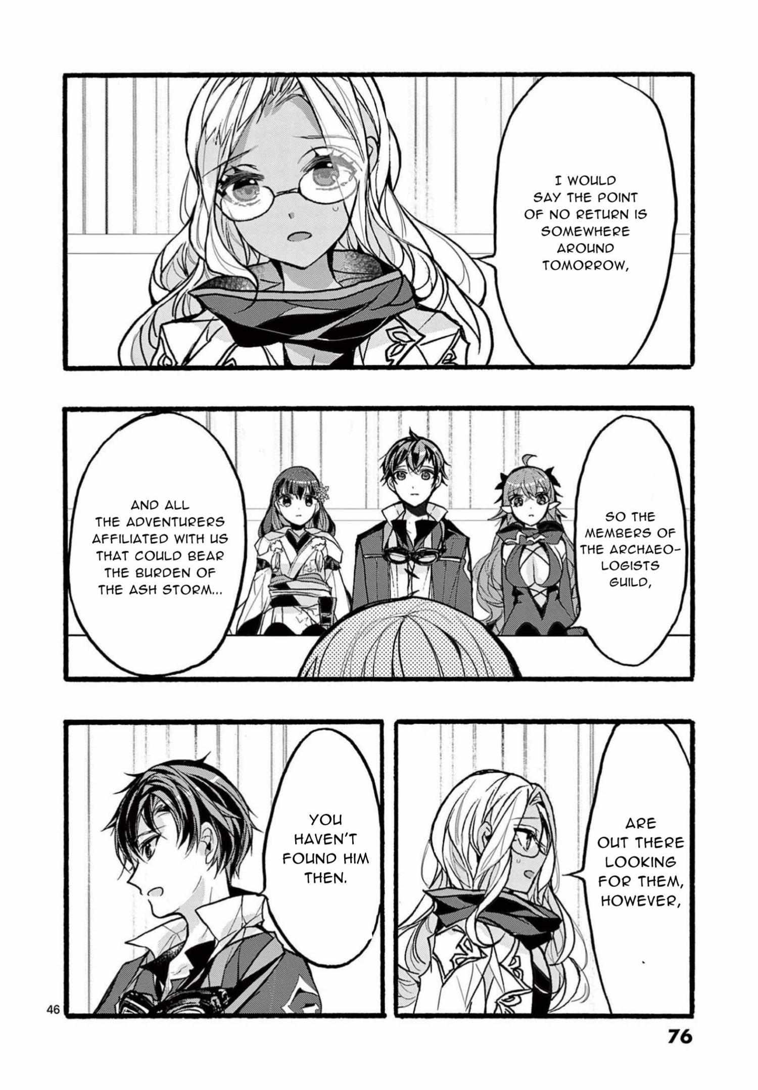 Saikyo Shoku  Kara Shokyu Shoku  Ni Nattano Ni, Naze Ka Yushatachi Kara Tayoraretemasu Chapter 34 page 48 - 